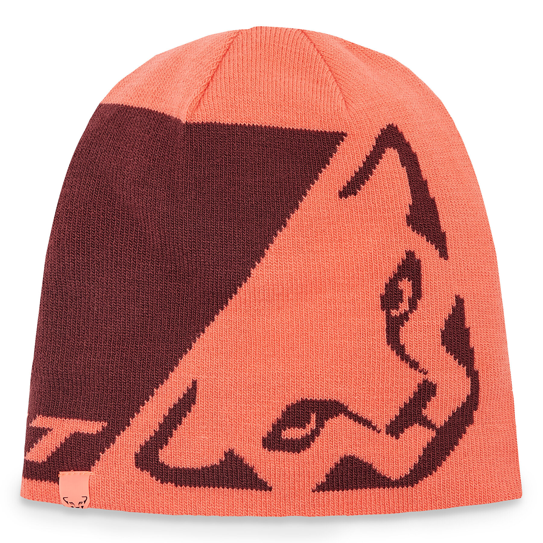 Dynafit Sapka Leopard Logo Beanie 08-70512 Piros - Pepit.hu