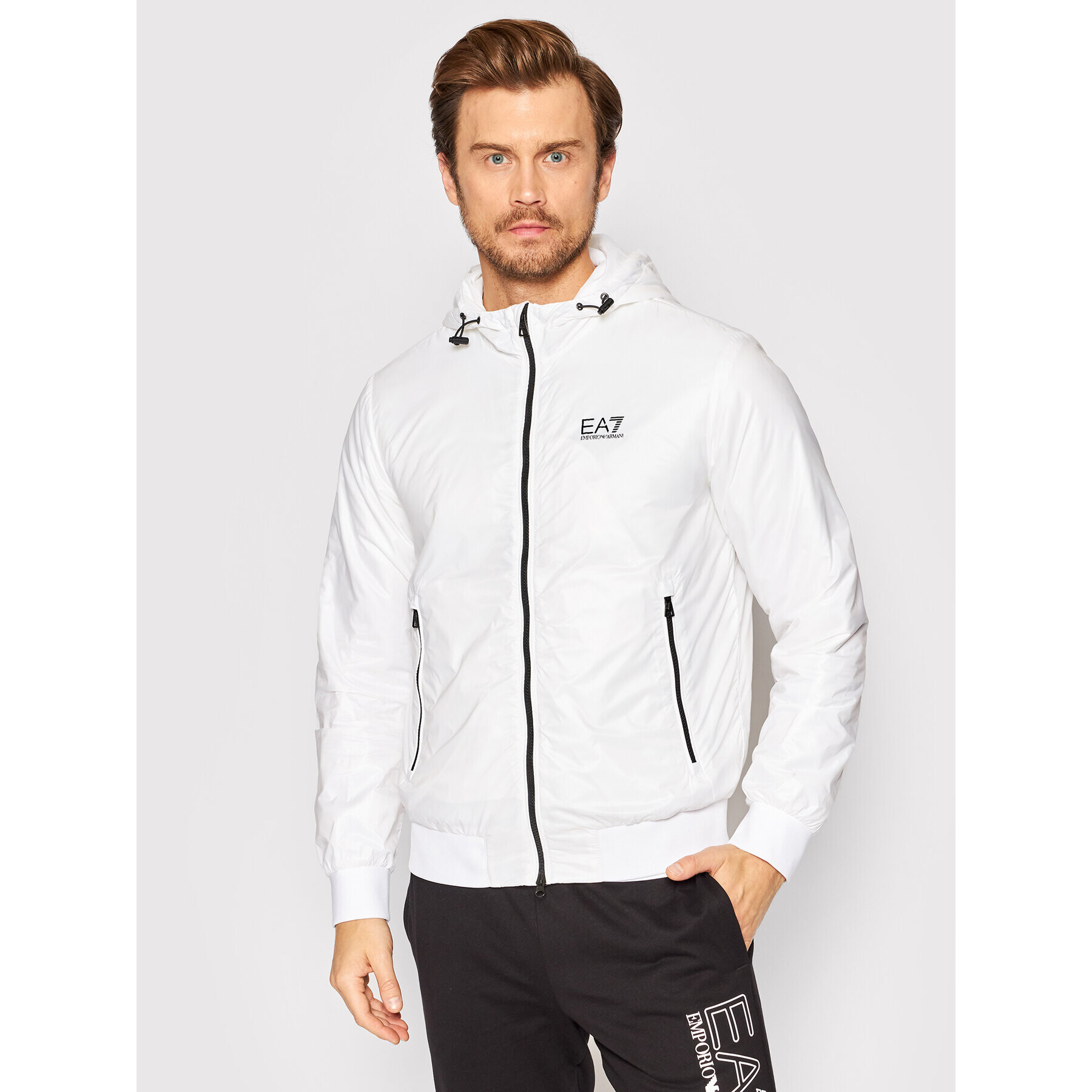 EA7 Emporio Armani Átmeneti kabát 3LPB32 PNR4Z 1100 Fehér Regular Fit - Pepit.hu