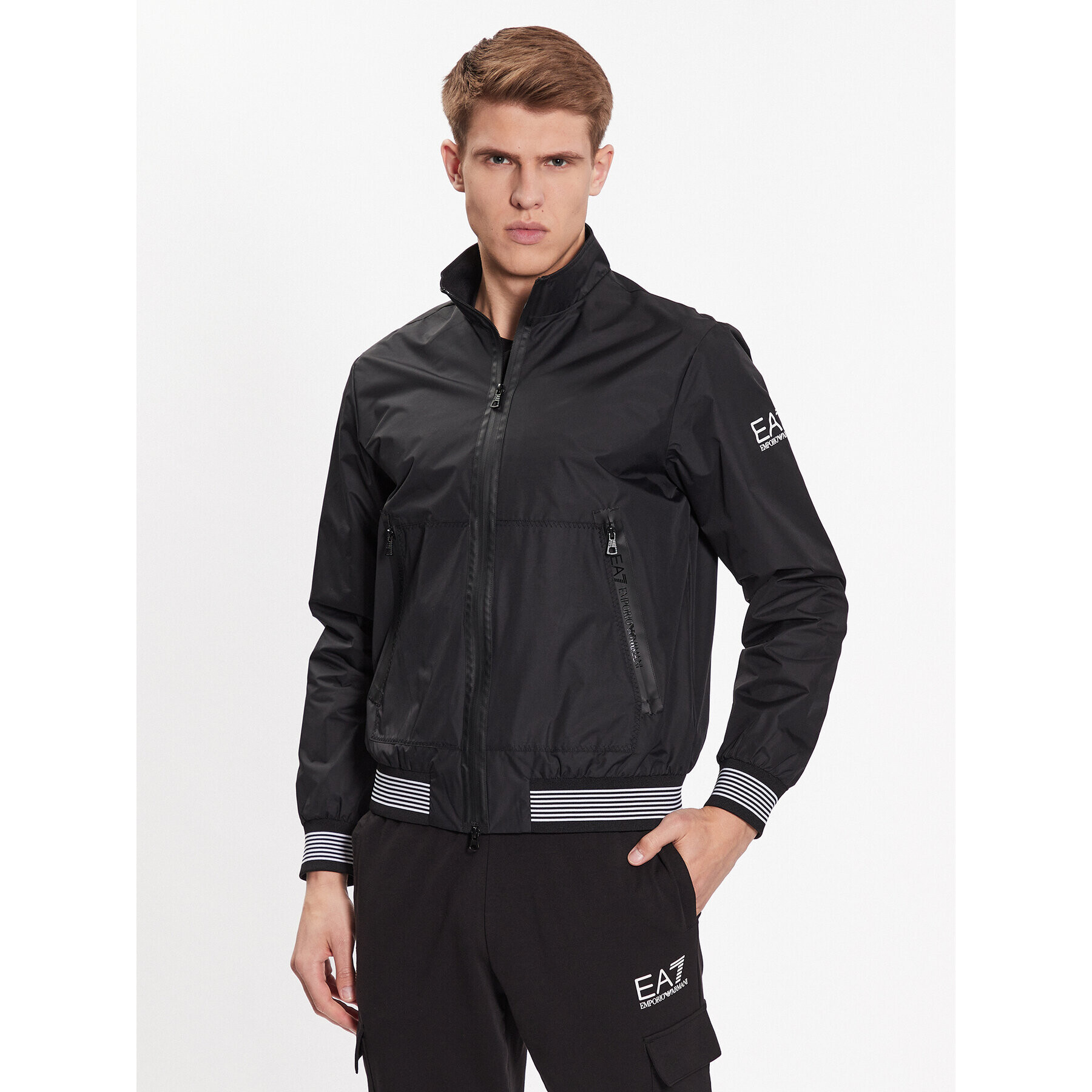 EA7 Emporio Armani Átmeneti kabát 3RPB11 PN27Z 1200 Fekete Regular Fit - Pepit.hu