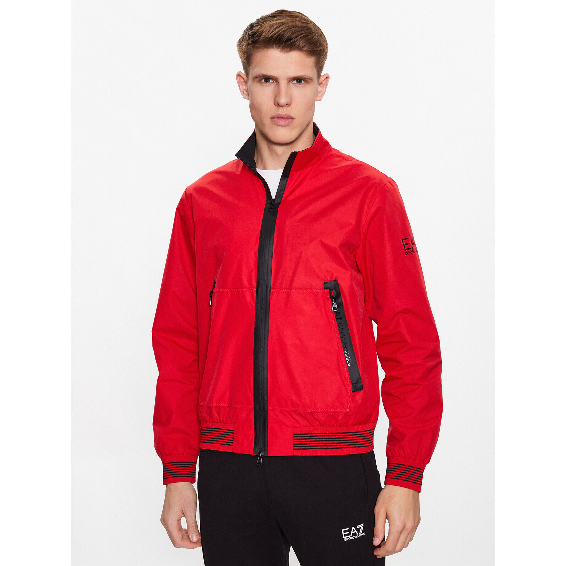 EA7 Emporio Armani Átmeneti kabát 3RPB11 PN27Z 1451 Piros Regular Fit - Pepit.hu