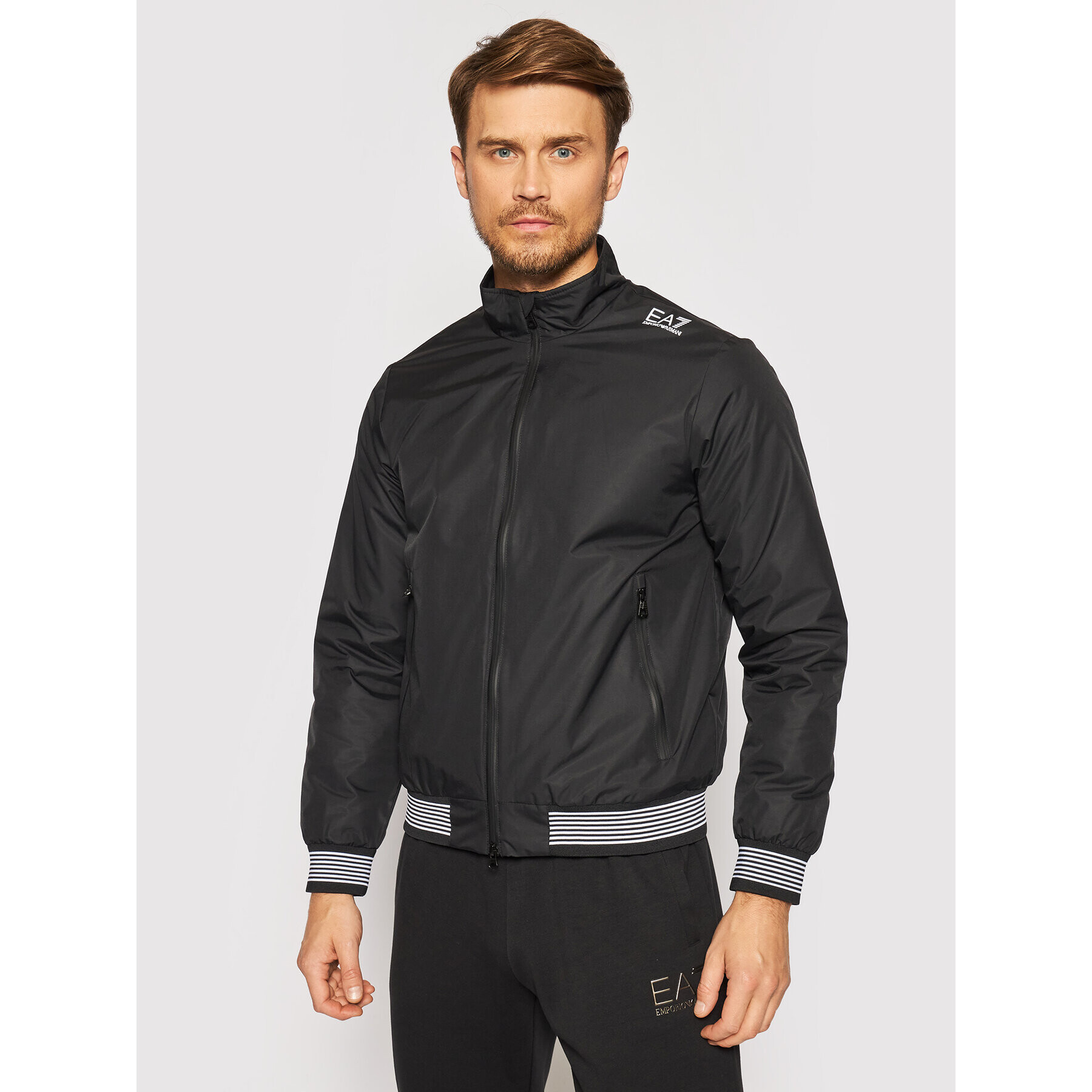 EA7 Emporio Armani Átmeneti kabát 6KPB07 PN27Z 1200 Fekete Regular Fit - Pepit.hu