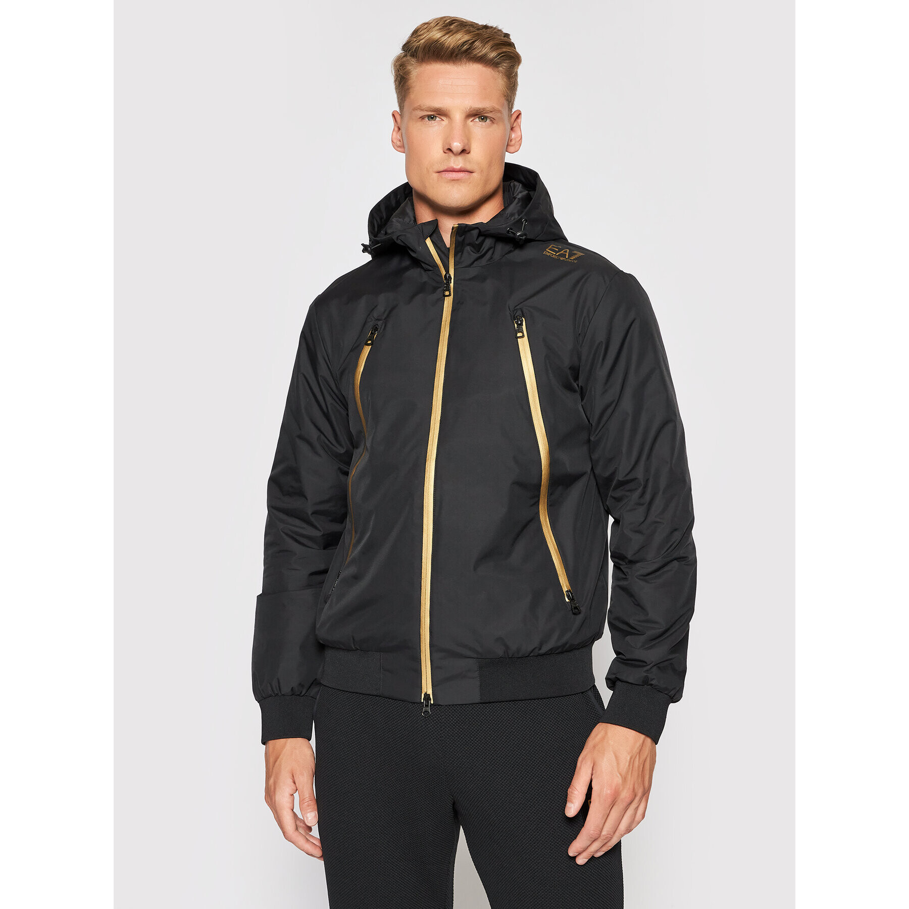 EA7 Emporio Armani Átmeneti kabát 6KPB08 PN27Z 0208 Fekete Regular Fit - Pepit.hu