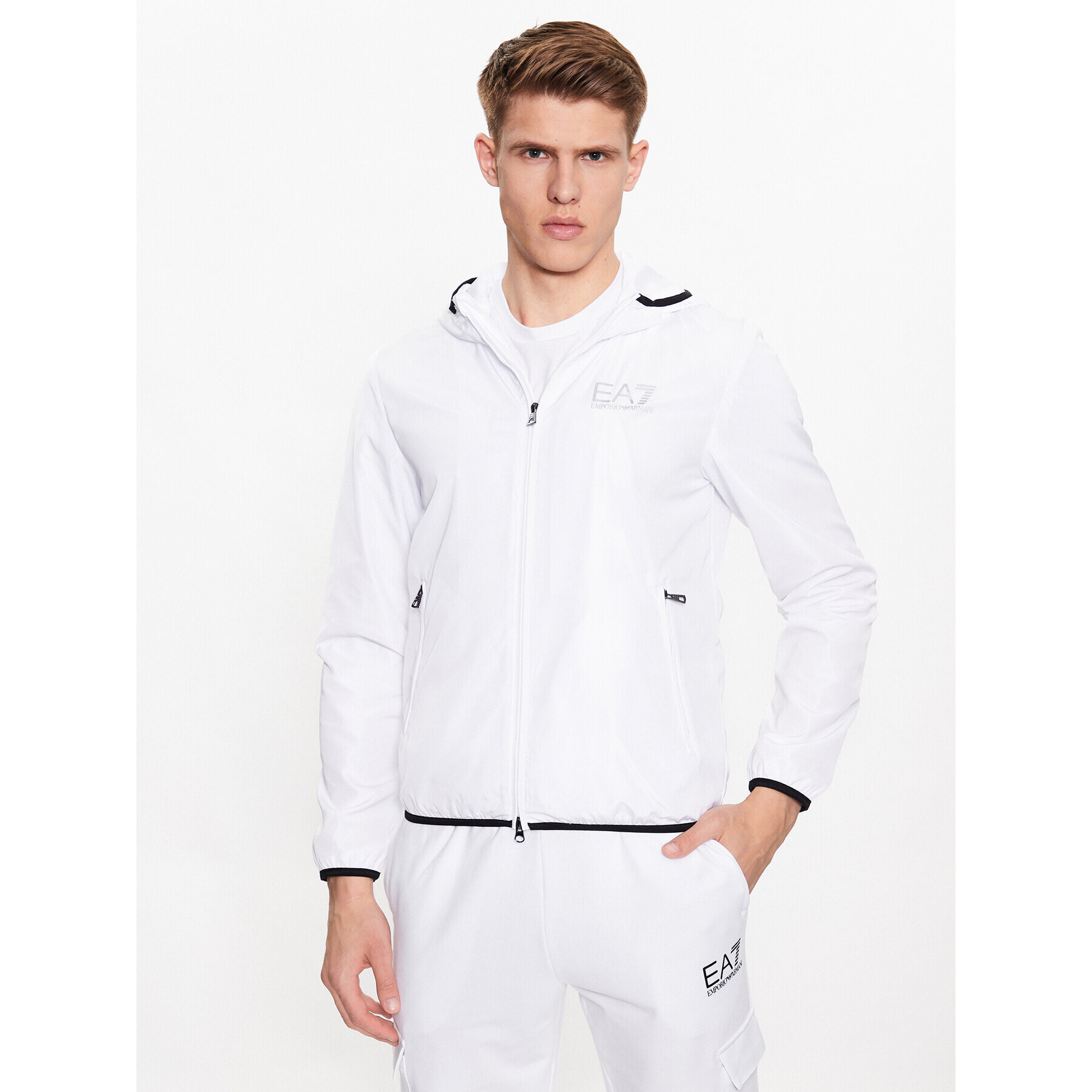 EA7 Emporio Armani Átmeneti kabát 8NPB04 PNN7Z 1100 Fehér Regular Fit - Pepit.hu