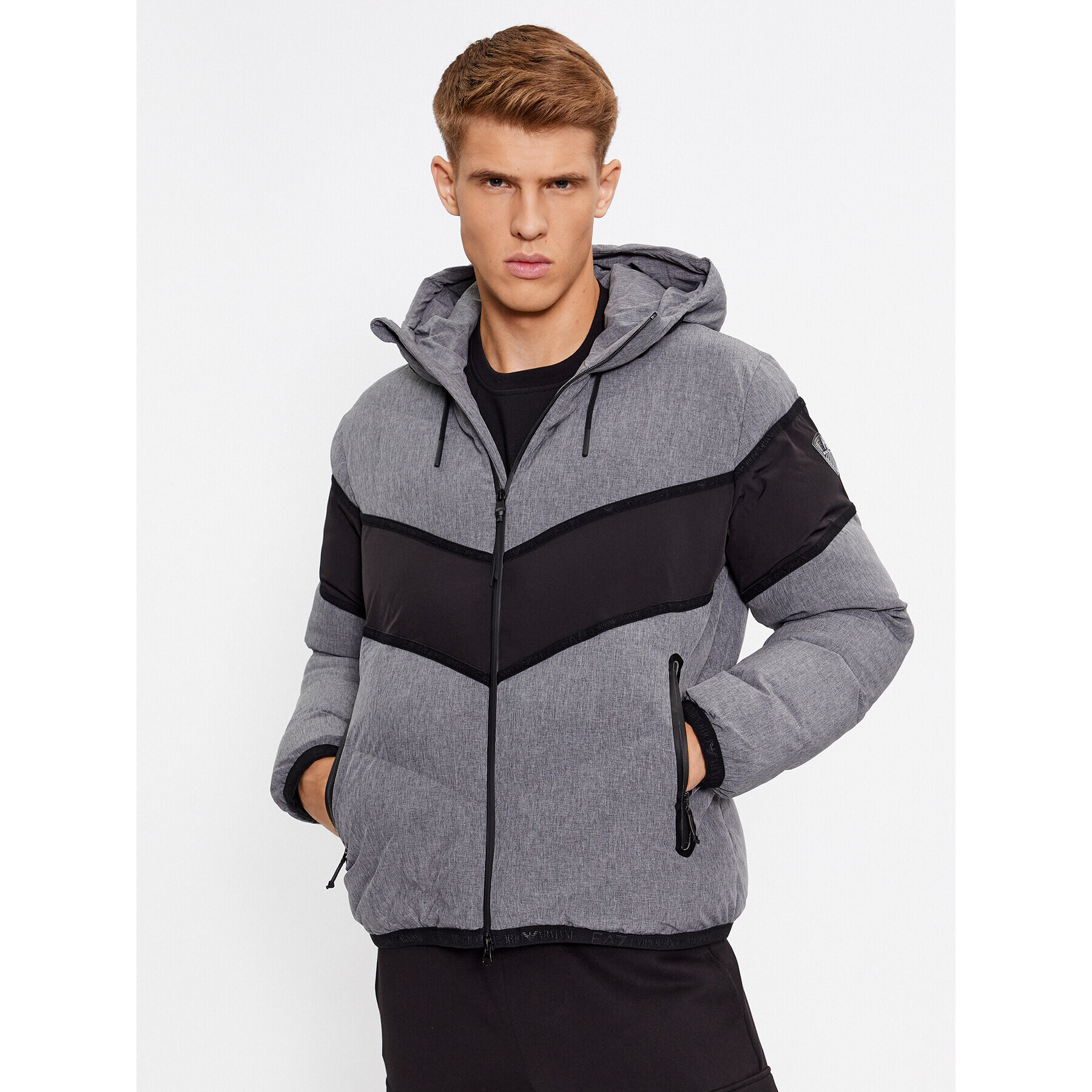 EA7 Emporio Armani Bomber dzseki 6RPB06 PN1BZ 1977 Szürke Regular Fit - Pepit.hu