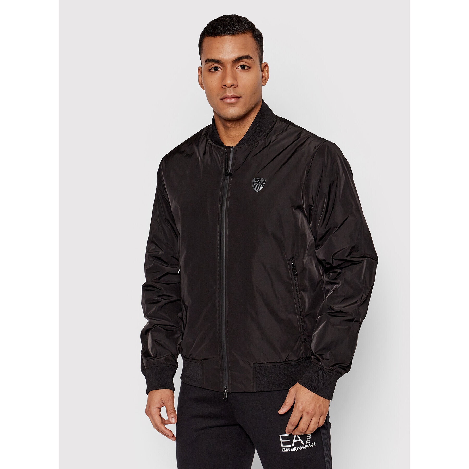 EA7 Emporio Armani Bomber dzseki 8NPB10 PN7LZ 1200 Fekete Regular Fit - Pepit.hu