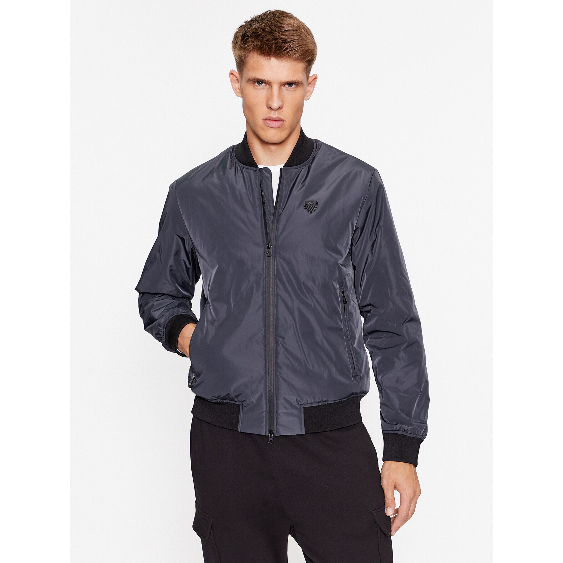 EA7 Emporio Armani Bomber dzseki 8NPB10 PN7LZ 1578 Sötétkék Regular Fit - Pepit.hu