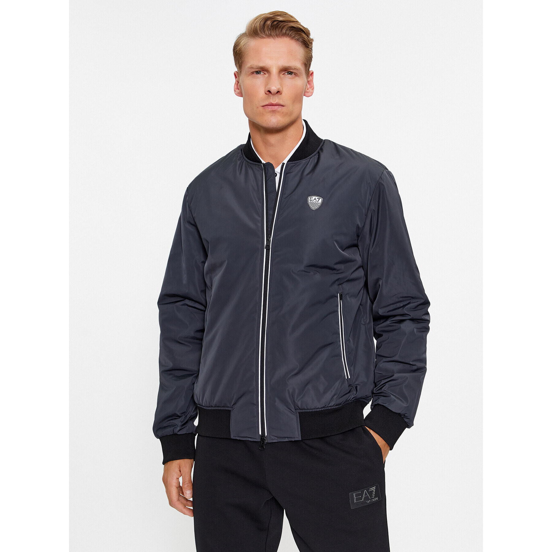 EA7 Emporio Armani Bomber dzseki 8NPB12 PN7LZ 1578 Kék Regular Fit - Pepit.hu