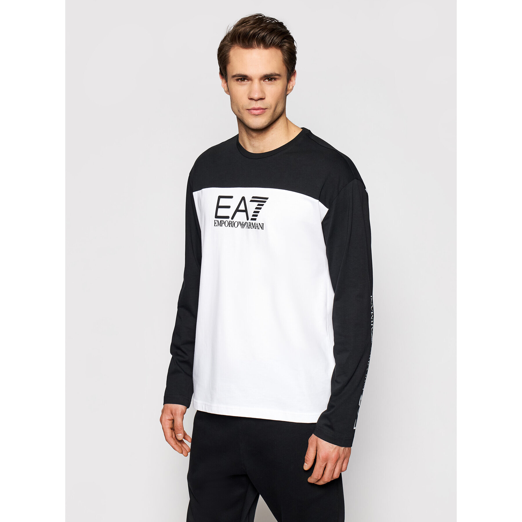 EA7 Emporio Armani Hosszú ujjú 6HPT54 PJT3Z 1100 Fehér Regular Fit - Pepit.hu