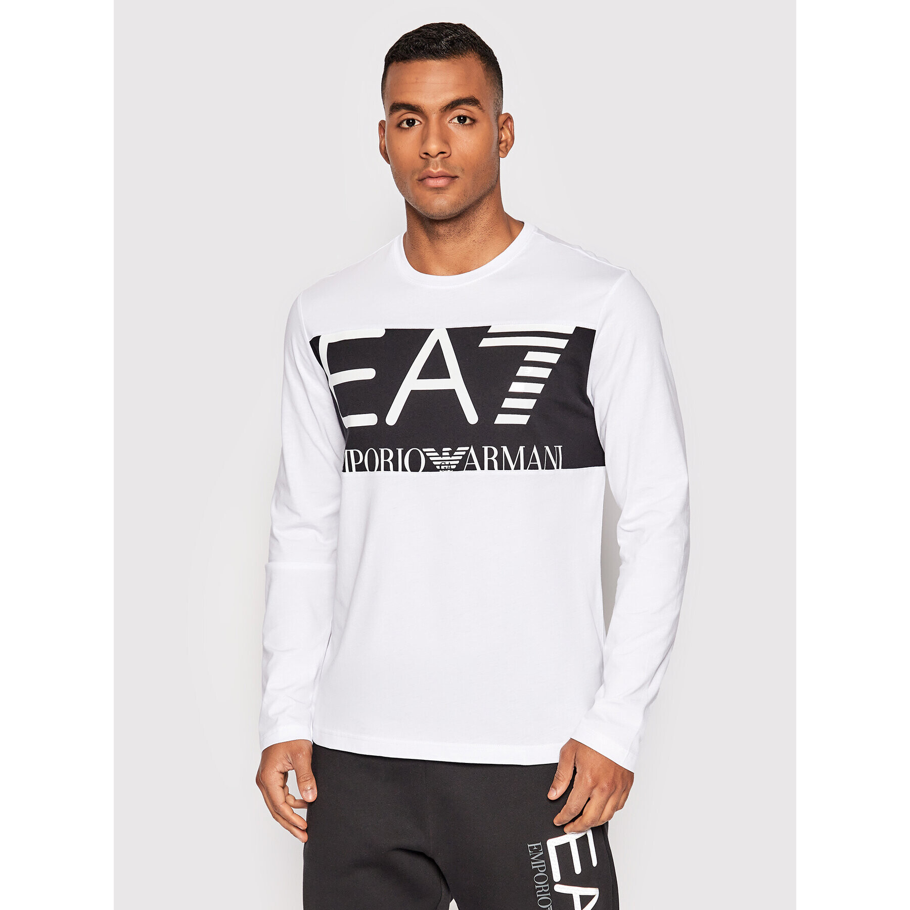 EA7 Emporio Armani Hosszú ujjú 6LPT25 PJ7CZ 110 Fehér Regular Fit - Pepit.hu