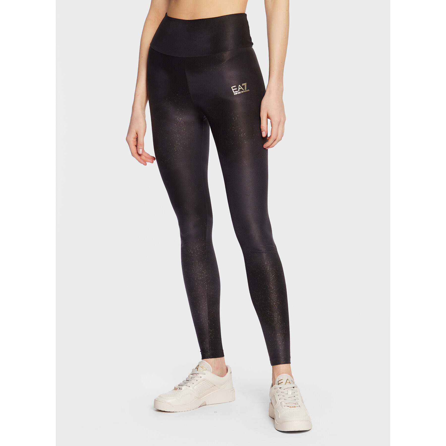 EA7 Emporio Armani Leggings 3RTP78 TJNSZ 0559 Fekete Slim Fit - Pepit.hu