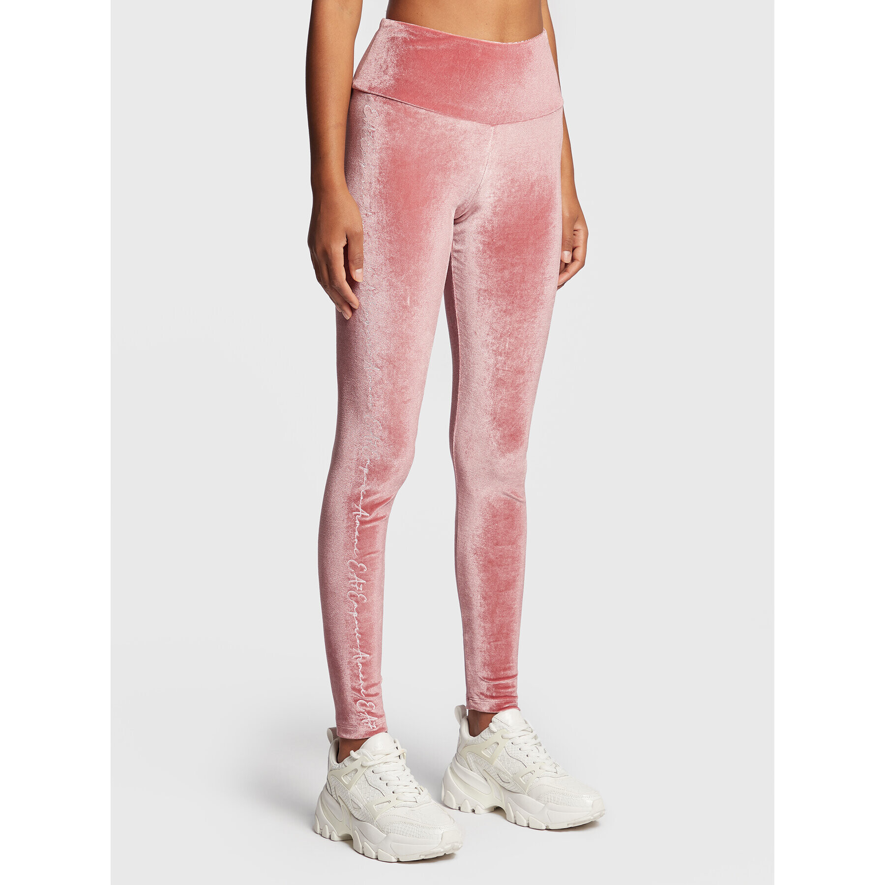 EA7 Emporio Armani Leggings 6LTP73 TJGGZ 1438 Rózsaszín Slim Fit - Pepit.hu