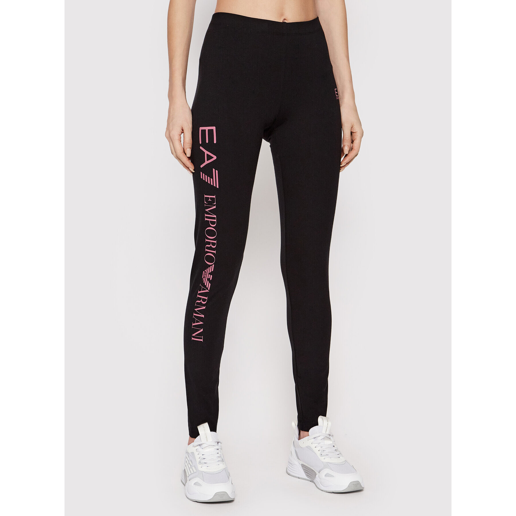 EA7 Emporio Armani Leggings 8NTP63 TJ01Z 0202 Fekete Slim Fit - Pepit.hu