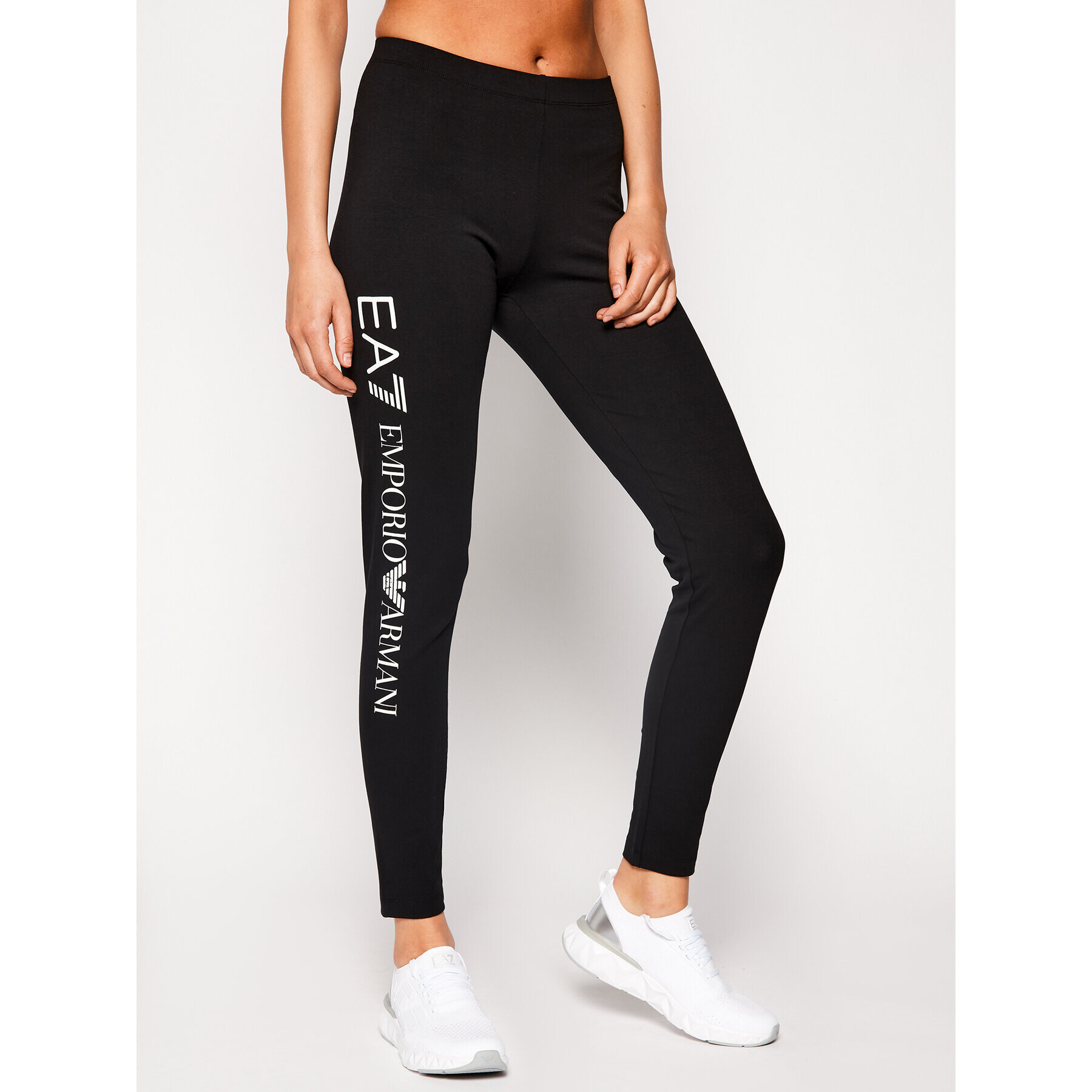 EA7 Emporio Armani Leggings 8NTP63 TJ01Z 0203 Fekete Slim Fit - Pepit.hu