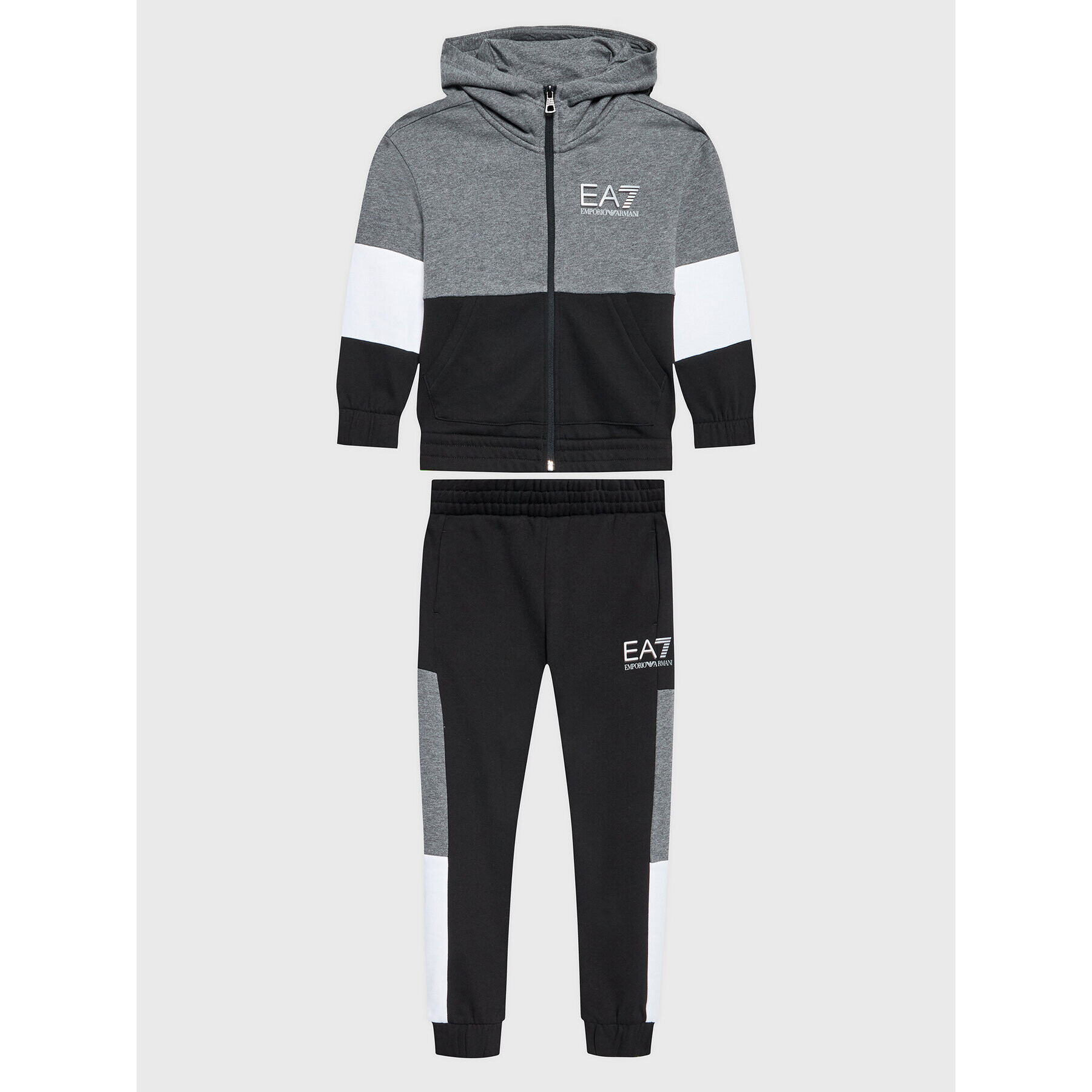 EA7 Emporio Armani Melegítő 6LBV61 BJEXZ 1200 Fekete Regular Fit - Pepit.hu