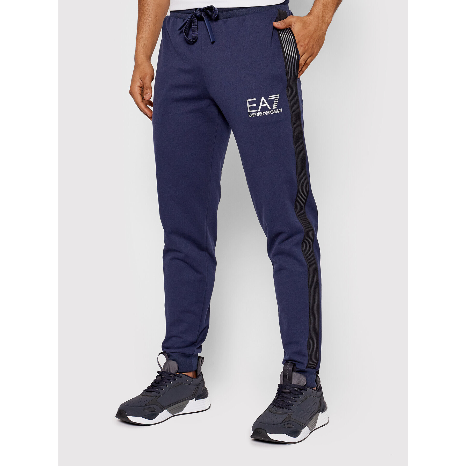 EA7 Emporio Armani Melegítő alsó 3LPP73 PJ05Z 1554 Sötétkék Regular Fit - Pepit.hu