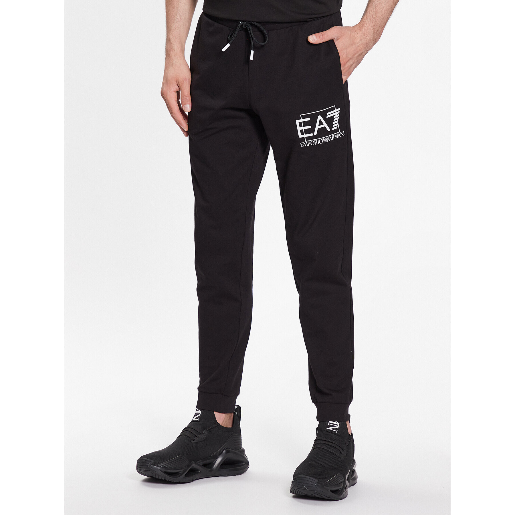 EA7 Emporio Armani Melegítő alsó 3RPP73 PJ05Z 1200 Fekete Regular Fit - Pepit.hu