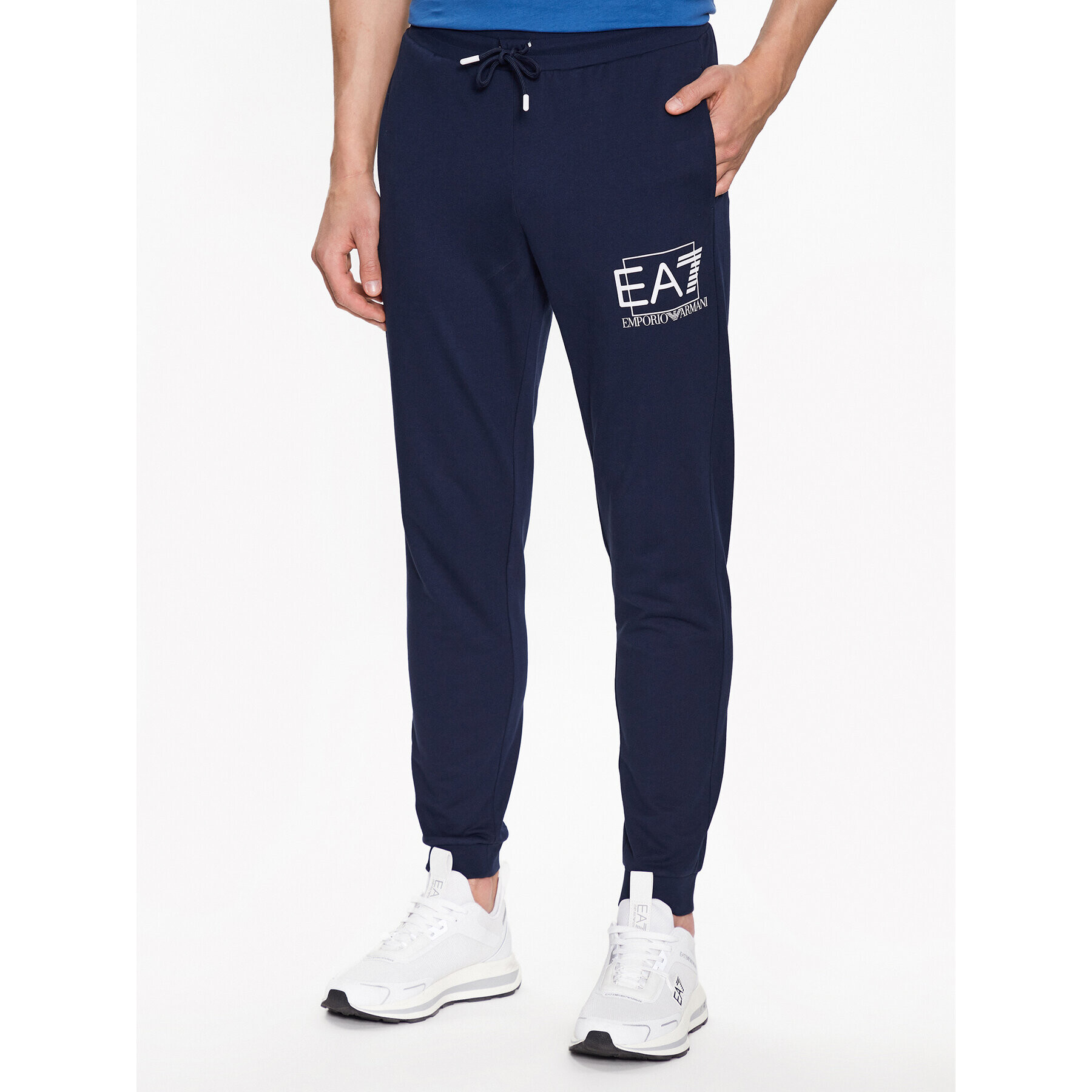 EA7 Emporio Armani Melegítő alsó 3RPP73 PJ05Z 1554 Sötétkék Regular Fit - Pepit.hu