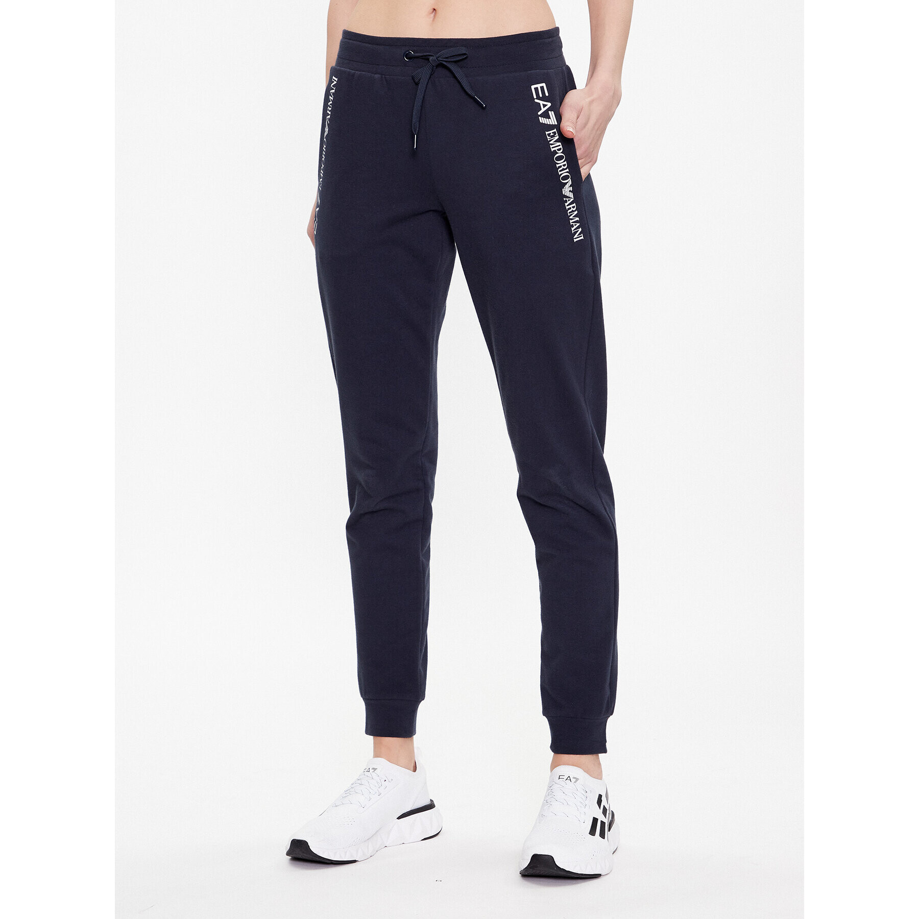 EA7 Emporio Armani Melegítő alsó 3RTP65 TJCQZ 1554 Sötétkék Regular Fit - Pepit.hu