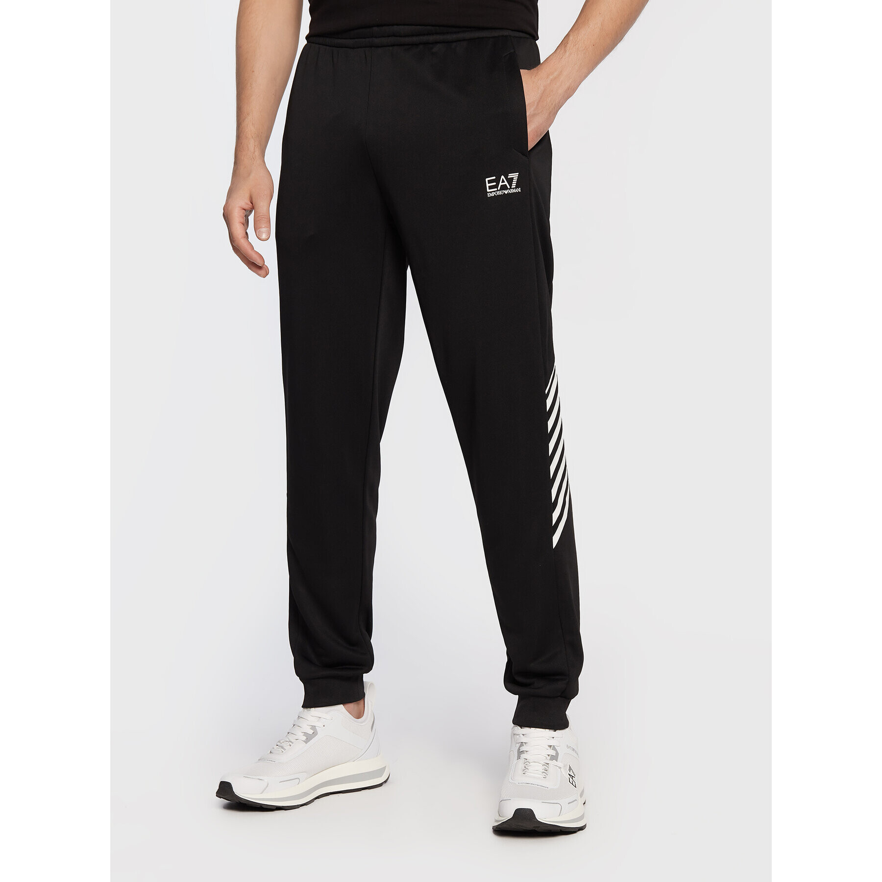 EA7 Emporio Armani Melegítő alsó 6LPP55 PJ16Z 1200 Fekete Regular Fit - Pepit.hu