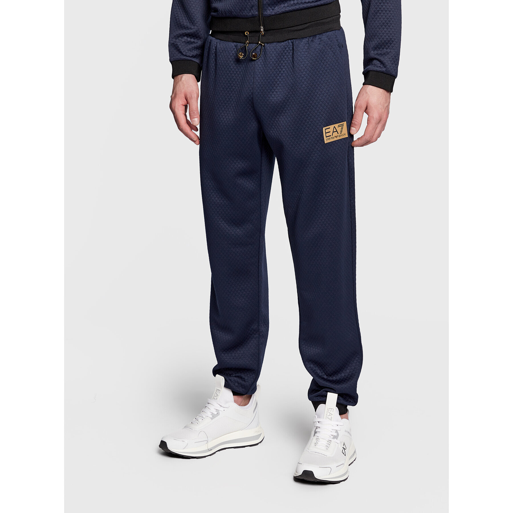 EA7 Emporio Armani Melegítő alsó 6LPP71 PJHXZ 1554 Sötétkék Regular Fit - Pepit.hu