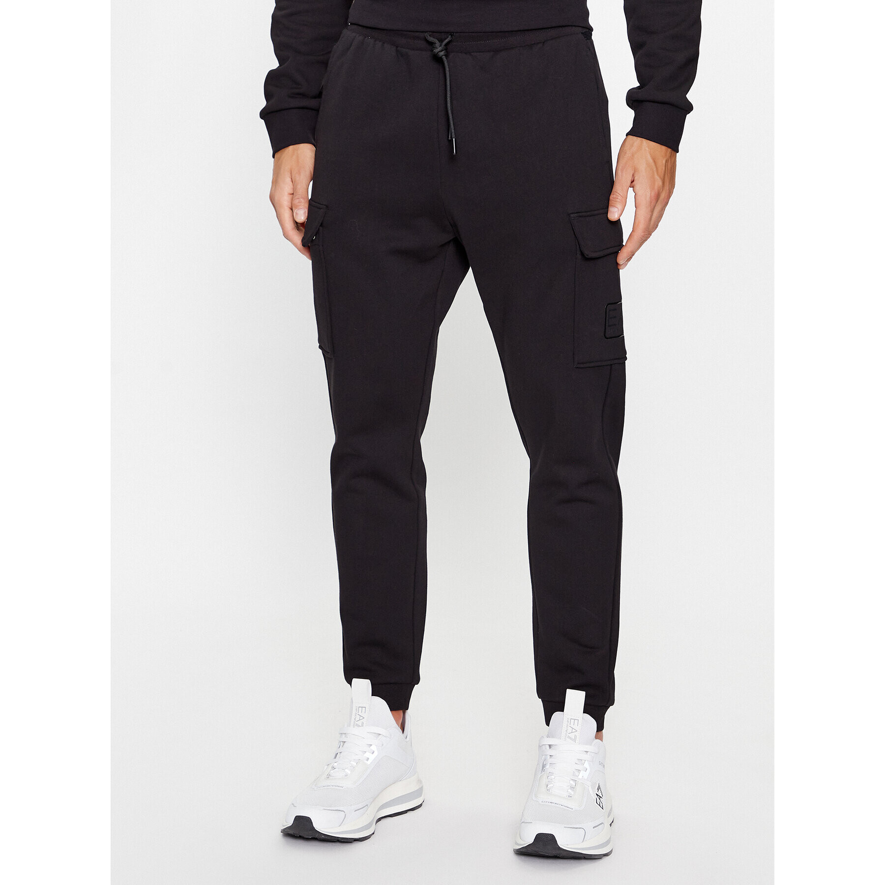 EA7 Emporio Armani Melegítő alsó 6RPP63 PJ07Z 1200 Fekete Regular Fit - Pepit.hu