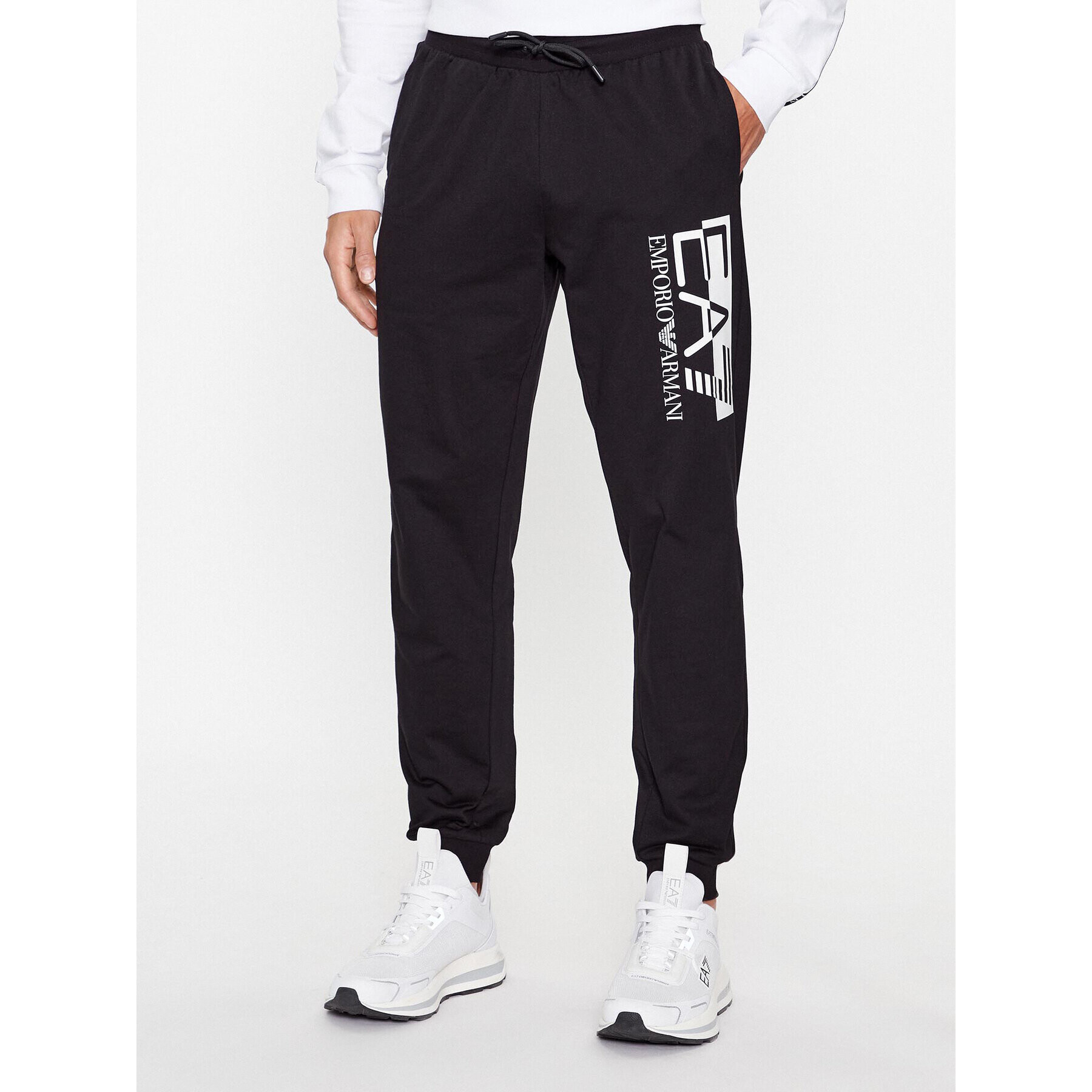 EA7 Emporio Armani Melegítő alsó 6RPP73 PJ05Z 0200 Fekete Regular Fit - Pepit.hu