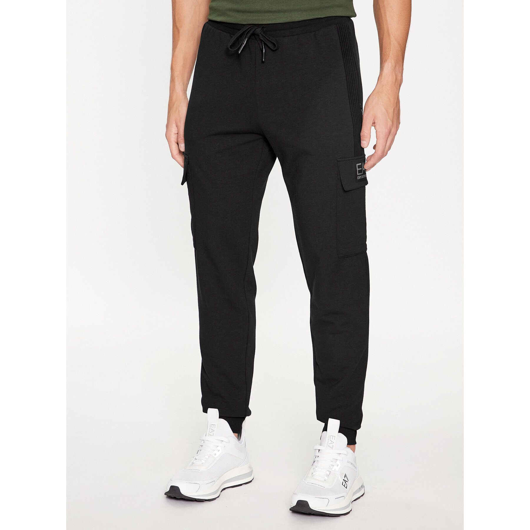 EA7 Emporio Armani Melegítő alsó 6RPP86 PJ9FZ 1200 Fekete Regular Fit - Pepit.hu