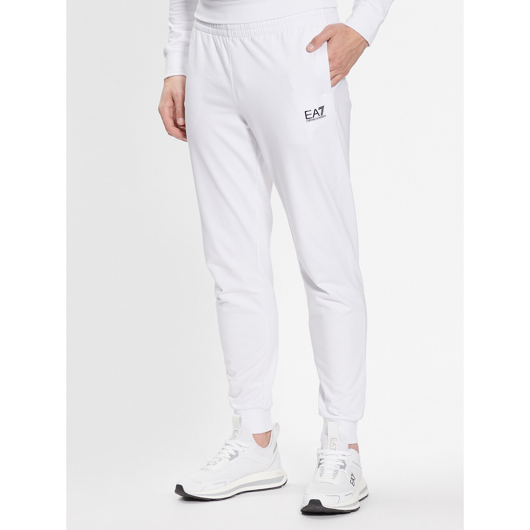 EA7 Emporio Armani Melegítő alsó 8NPP53 PJ05Z 1100 Fehér Slim Fit - Pepit.hu