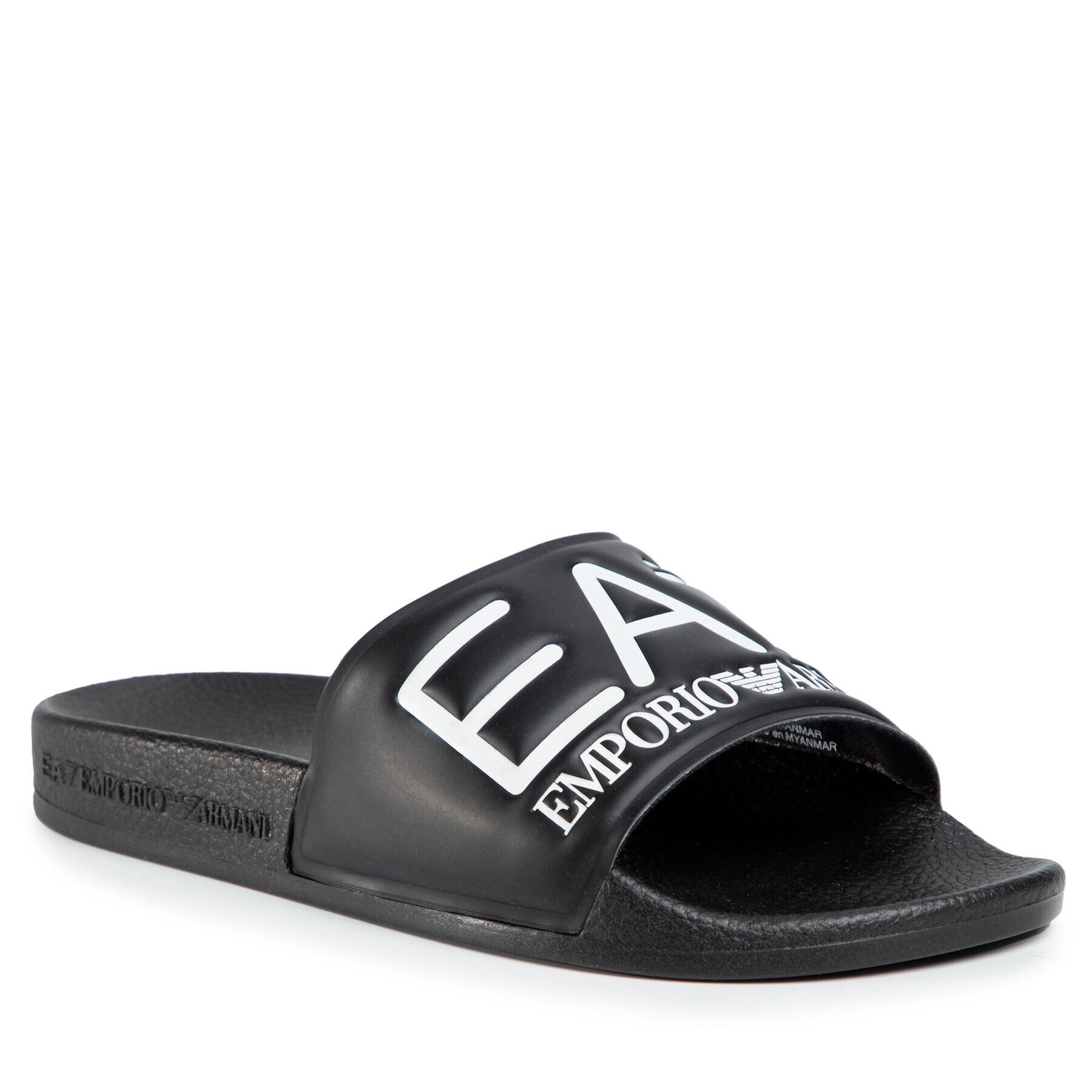 EA7 Emporio Armani Papucs XCP001 XCC22 00002 Fekete - Pepit.hu