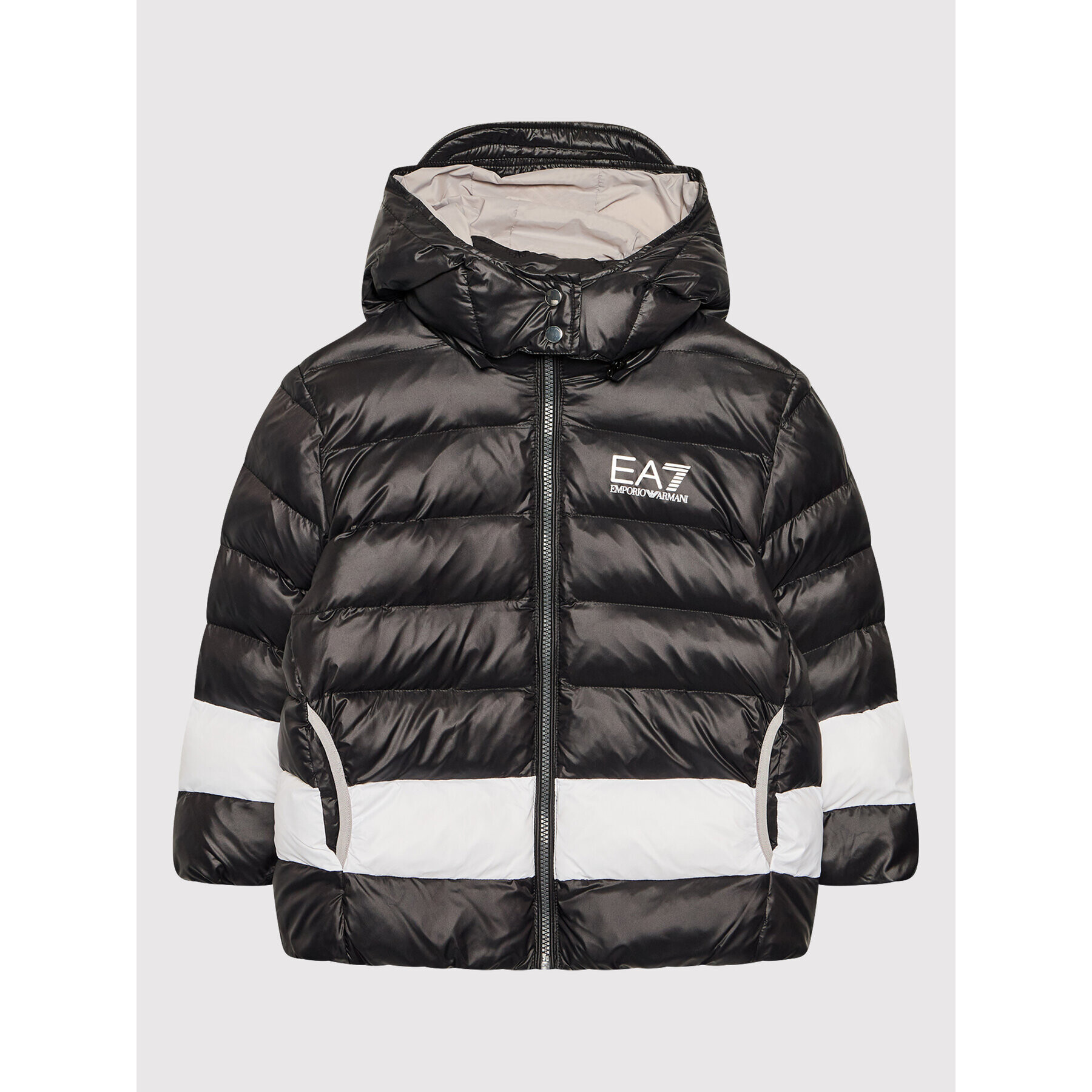 EA7 Emporio Armani Pehelykabát 6KBB02 BNR4Z Fekete Regular Fit - Pepit.hu