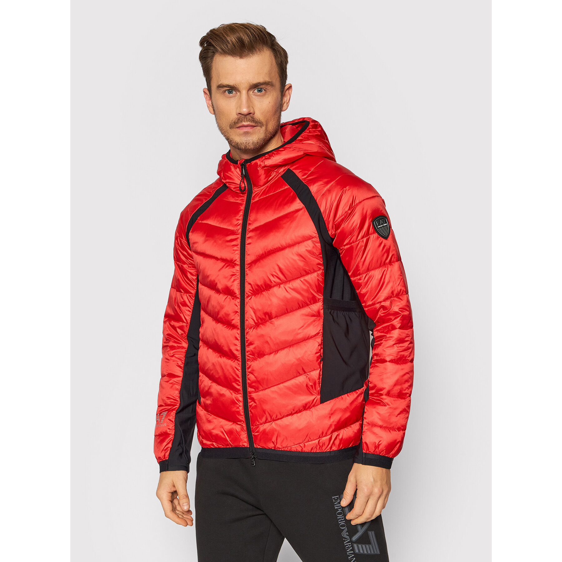 EA7 Emporio Armani Pehelykabát 6KPB43 PNQ9Z 1465 Piros Regular Fit - Pepit.hu