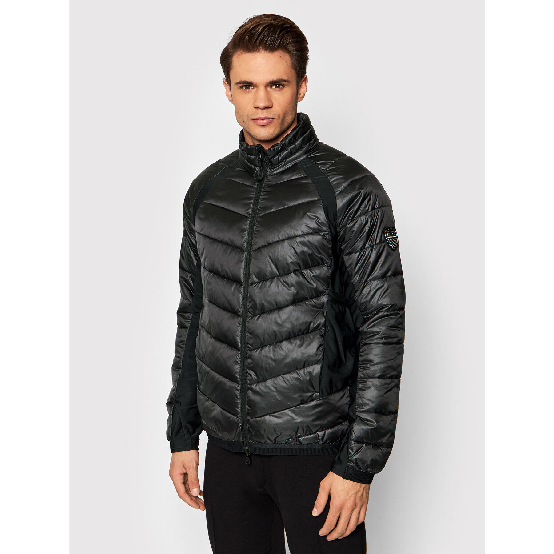 EA7 Emporio Armani Pehelykabát 6KPB45 PNQ9Z 1200 Fekete Regular Fit - Pepit.hu