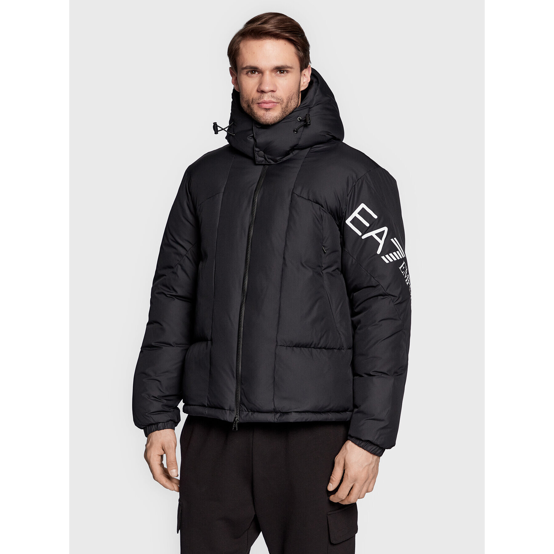 EA7 Emporio Armani Pehelykabát 6LPB11 PNADZ 1200 Fekete Regular Fit - Pepit.hu