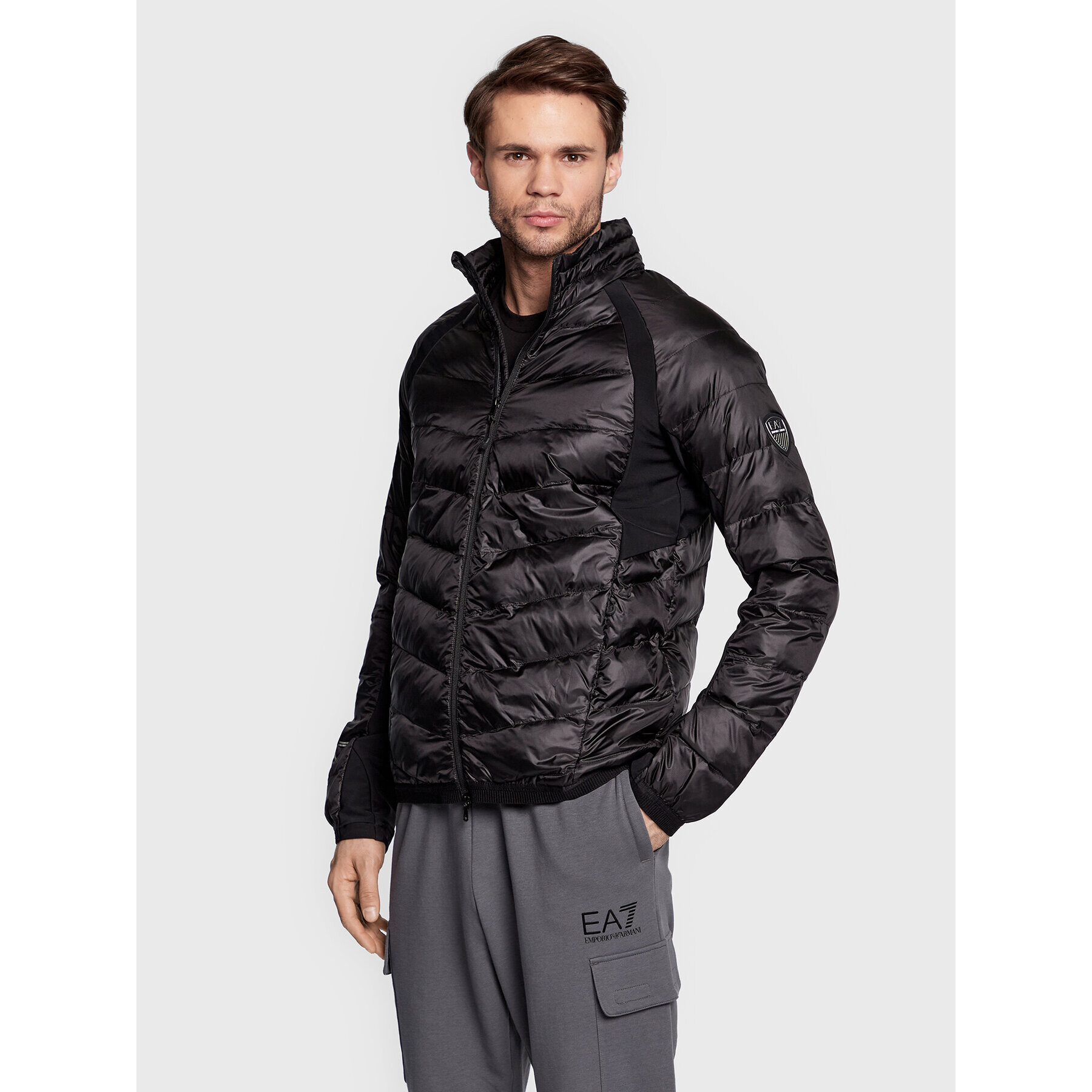 EA7 Emporio Armani Pehelykabát 6LPB45 PNQ9Z 1200 Fekete Regular Fit - Pepit.hu