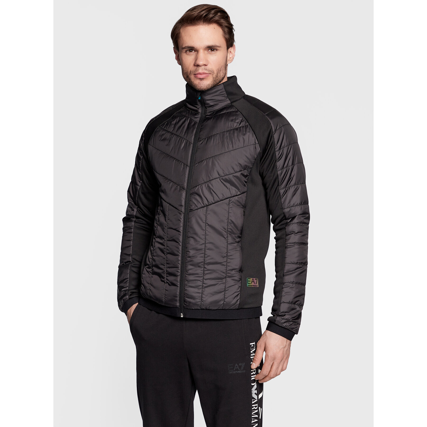 EA7 Emporio Armani Pehelykabát 6LPB61 PN5ZZ 1200 Fekete Regular Fit - Pepit.hu