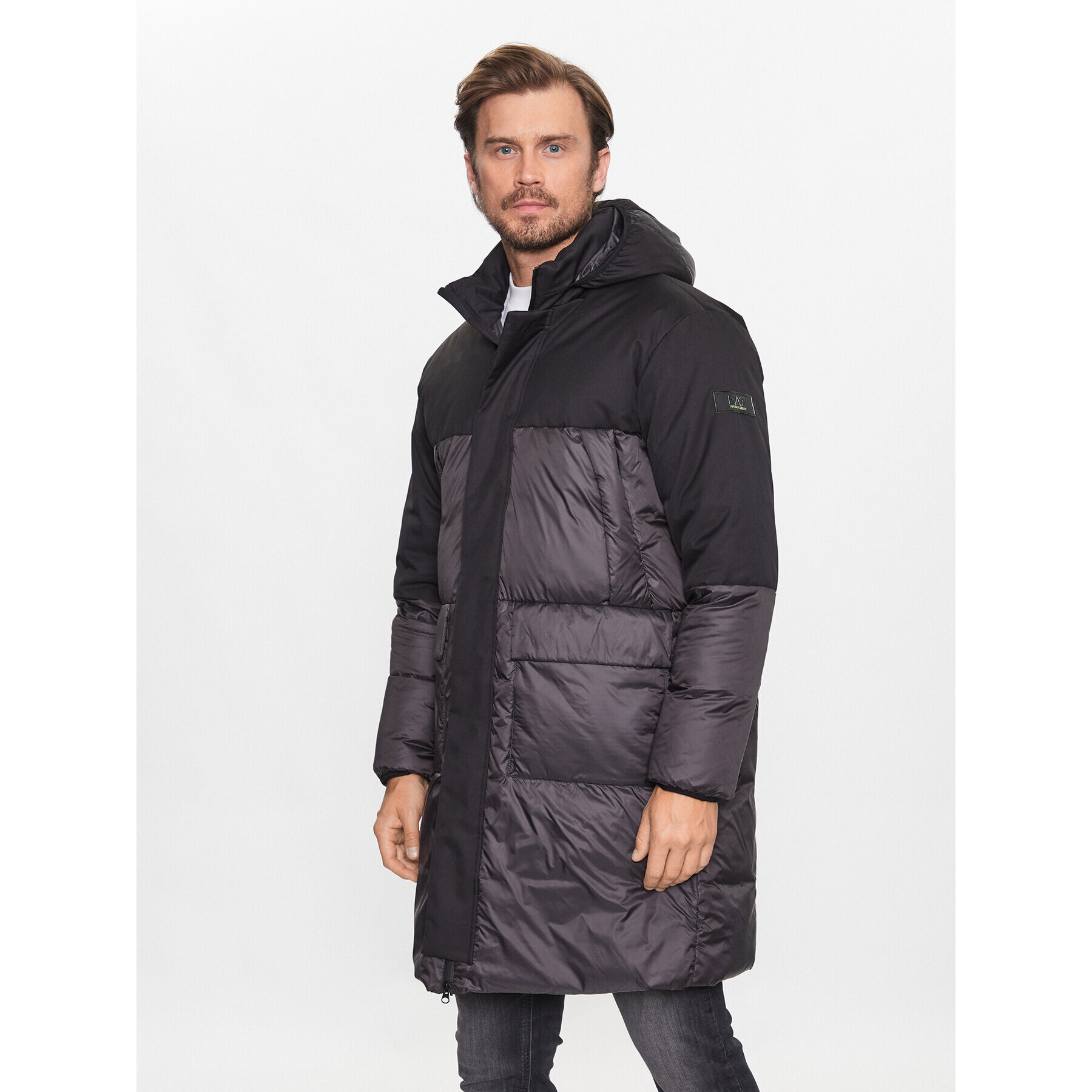 EA7 Emporio Armani Pehelykabát 6LPK02 PN5ZZ 1200 Fekete Regular Fit - Pepit.hu