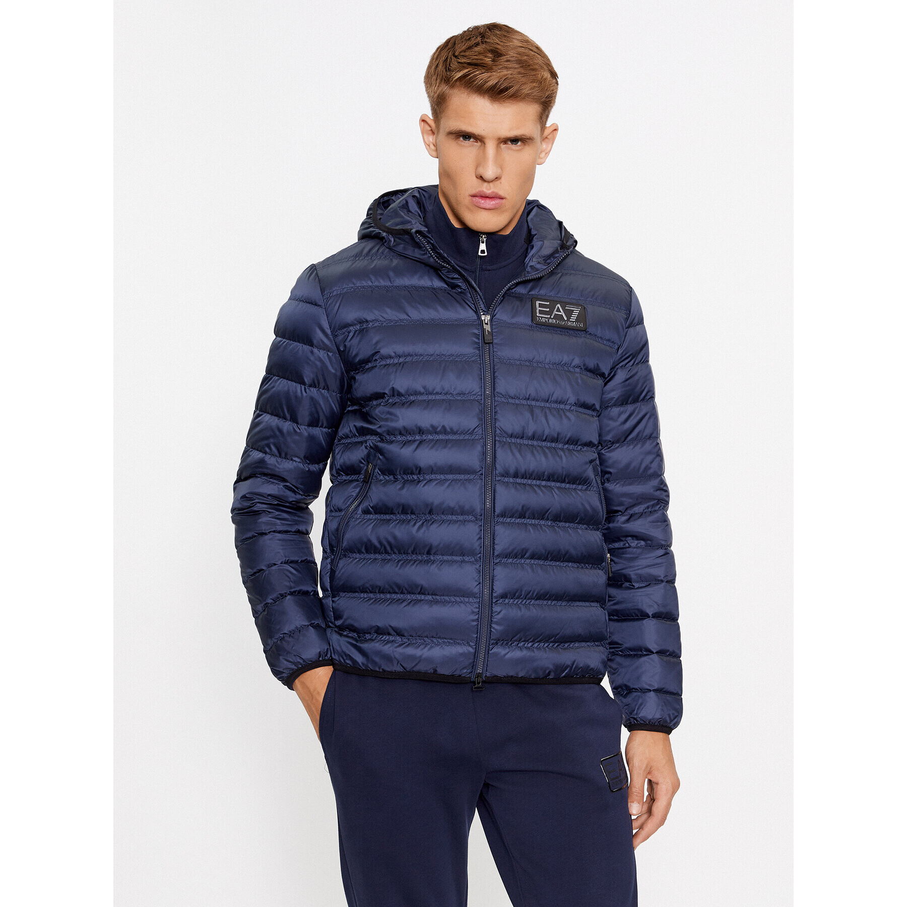 EA7 Emporio Armani Pehelykabát 6RPB16 PN5ZZ 1554 Sötétkék Regular Fit - Pepit.hu