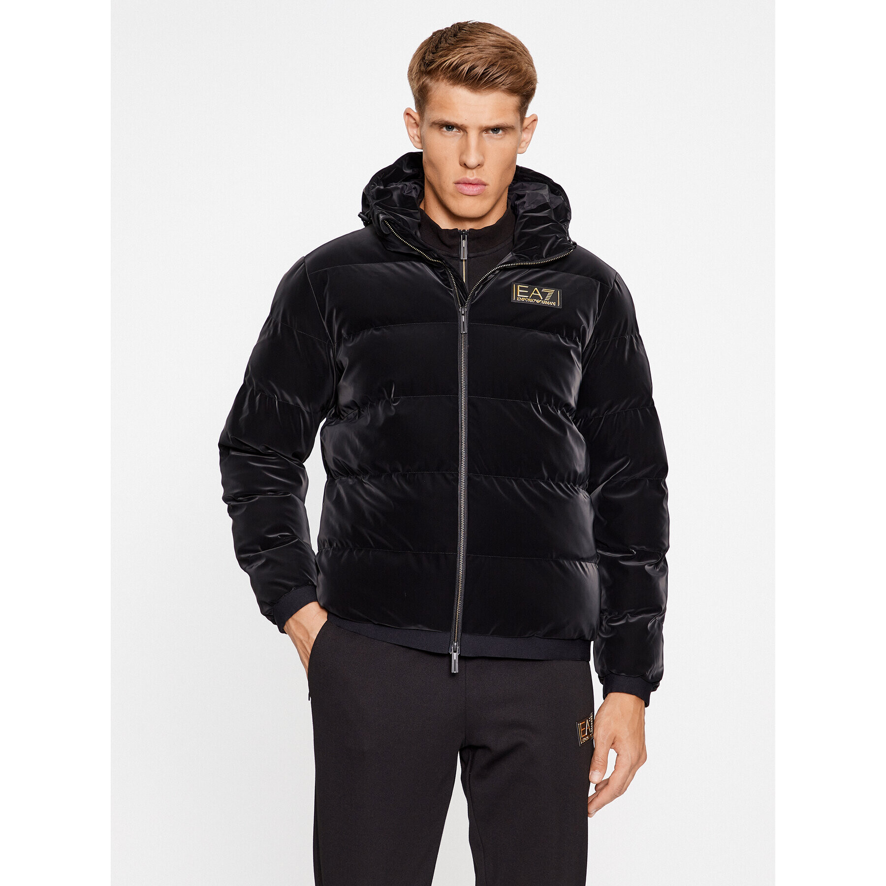 EA7 Emporio Armani Pehelykabát 6RPB19 PNEBZ 1200 Fekete Regular Fit - Pepit.hu