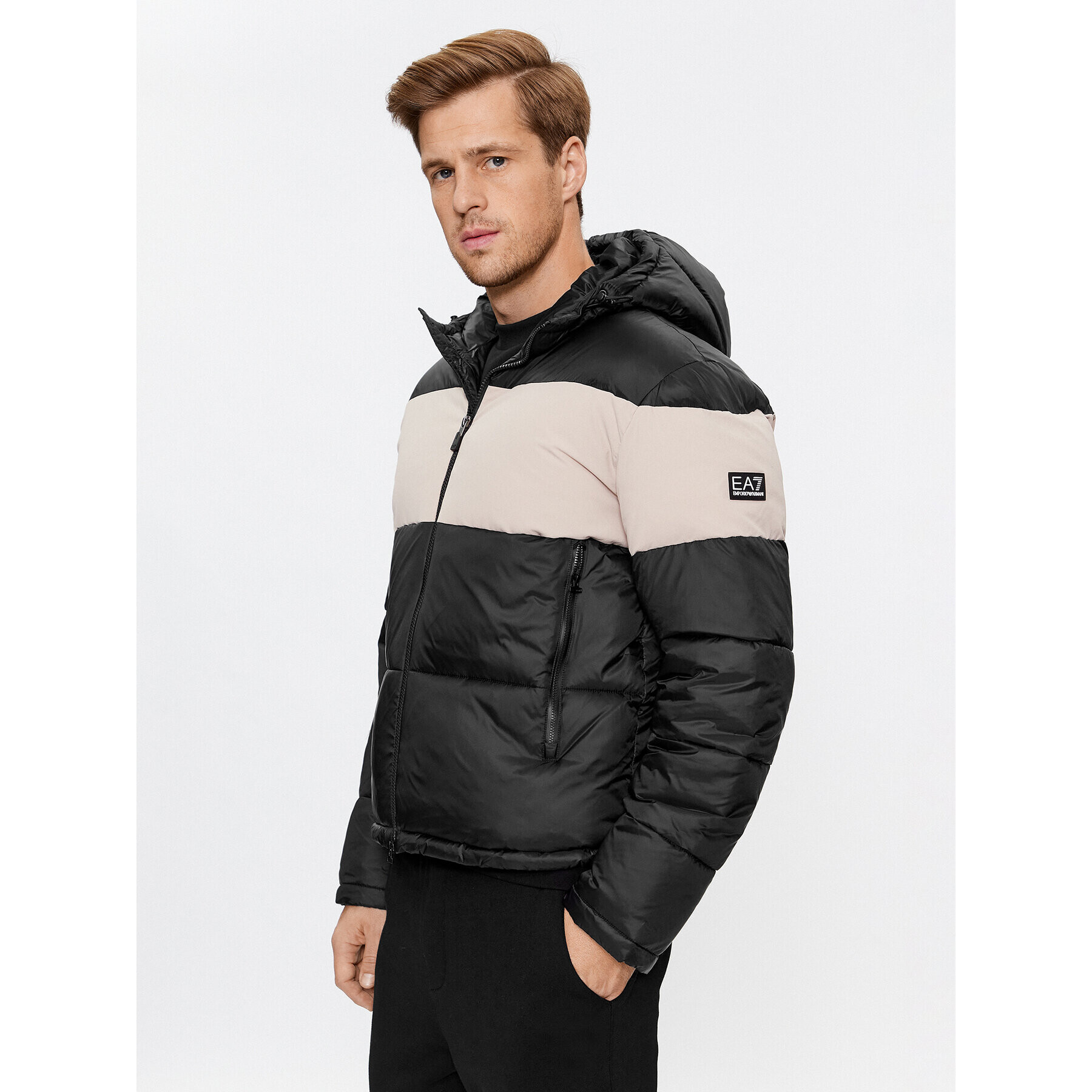 EA7 Emporio Armani Pehelykabát 6RPB41 PNEOZ 1200 Fekete Regular Fit - Pepit.hu