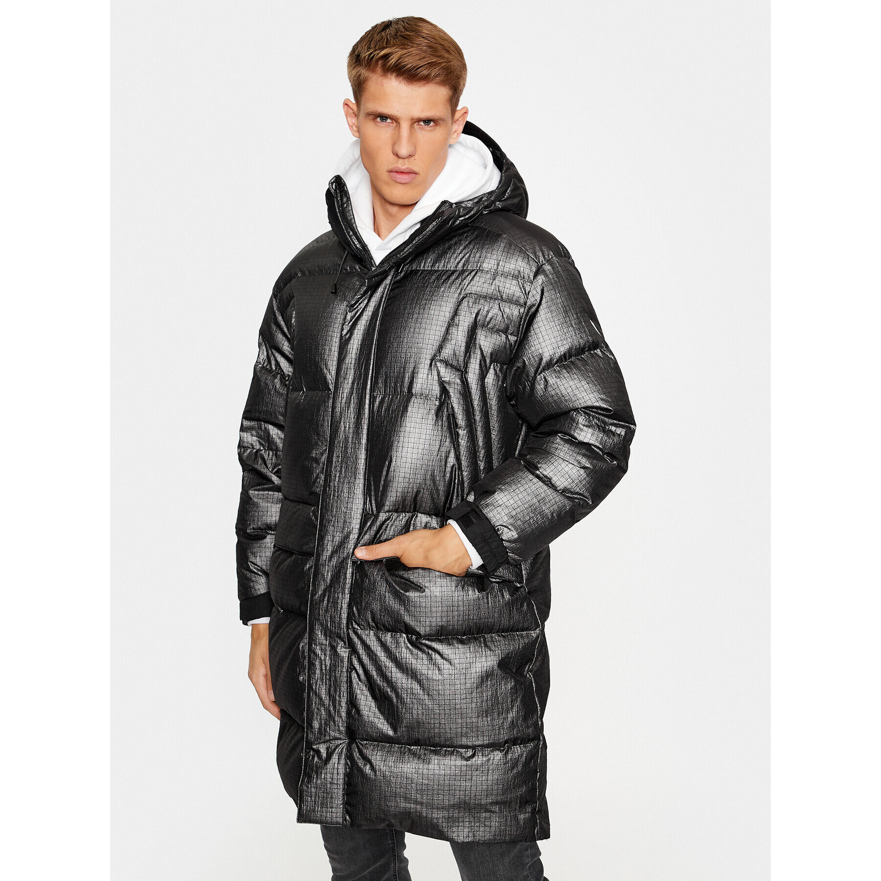 EA7 Emporio Armani Pehelykabát 6RPK05 PNEHZ 1200 Fekete Regular Fit - Pepit.hu