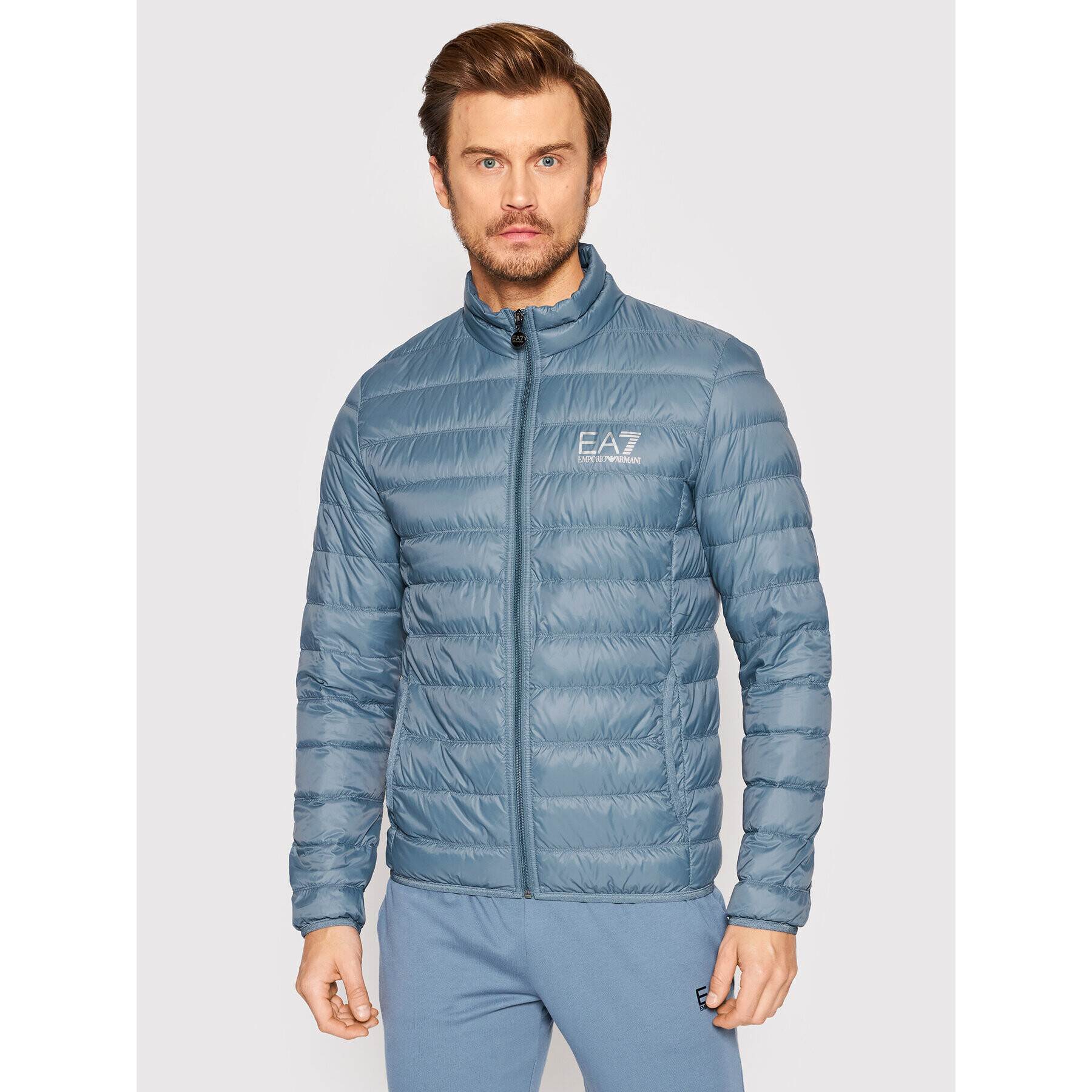 EA7 Emporio Armani Pehelykabát 8NPB01 PN29Z 1537 Kék Regular Fit - Pepit.hu