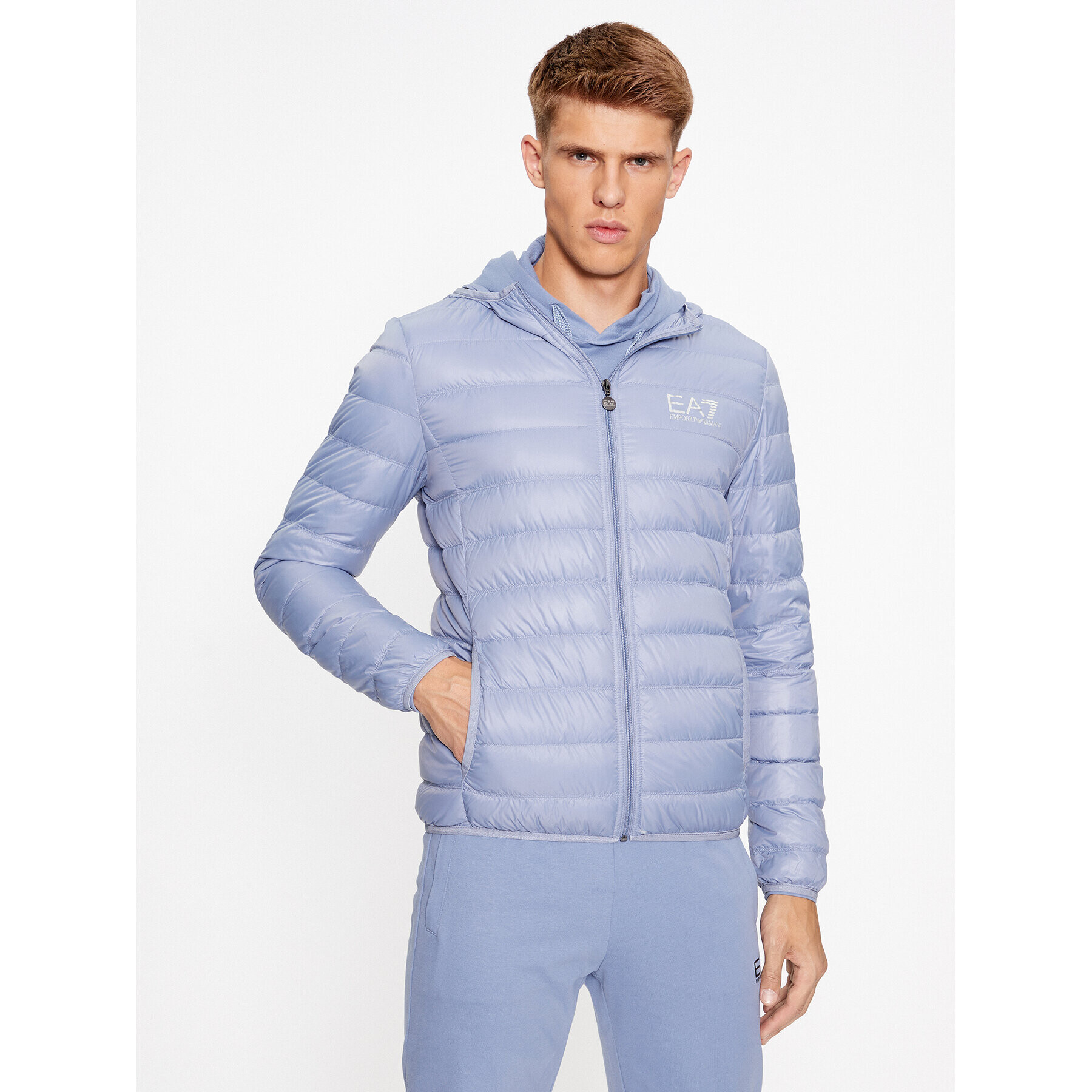 EA7 Emporio Armani Pehelykabát 8NPB02 PN29Z 1531 Kék Regular Fit - Pepit.hu