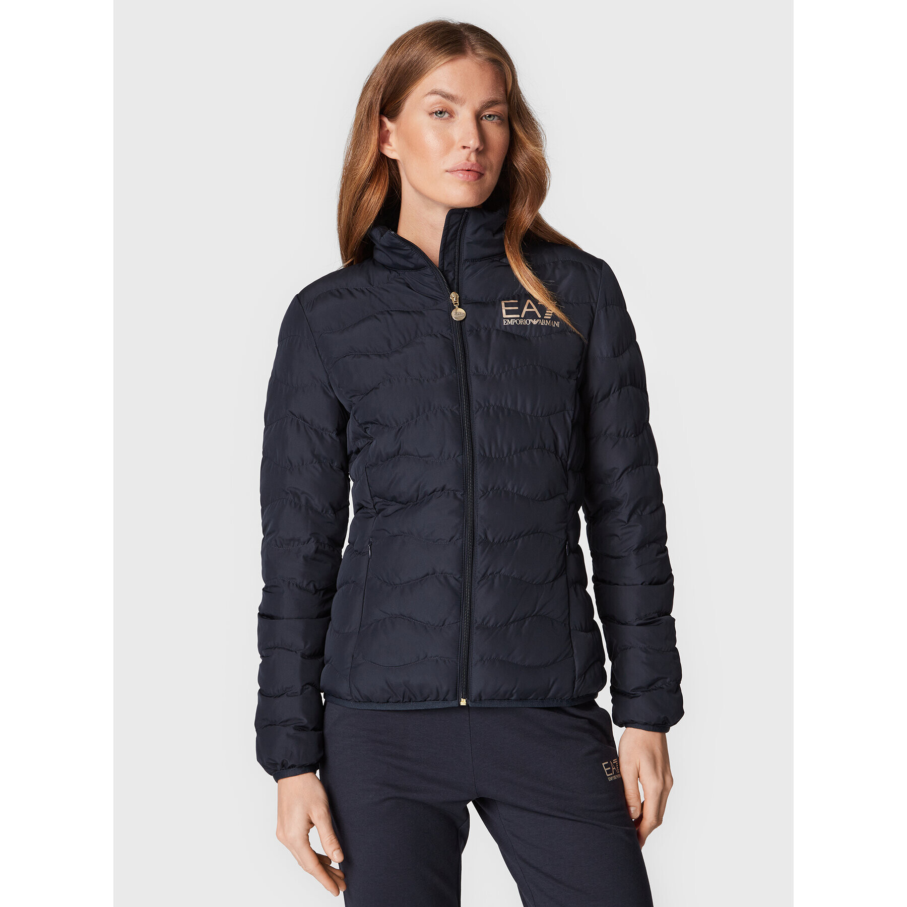 EA7 Emporio Armani Pehelykabát 8NTB21 TNF8Z 0540 Sötétkék Regular Fit - Pepit.hu