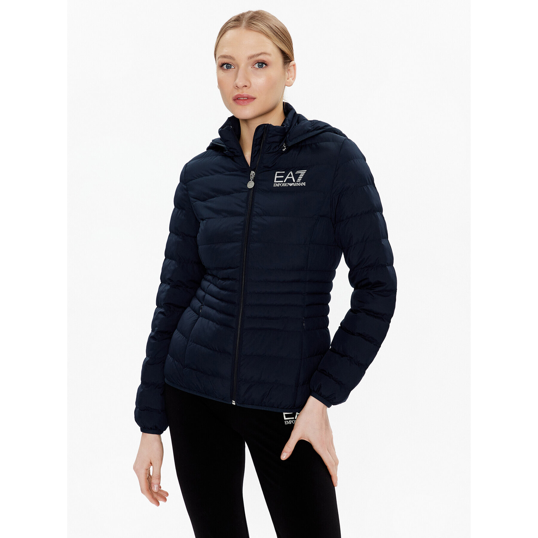 EA7 Emporio Armani Pehelykabát 8NTB23 TNF8Z 1554 Sötétkék Regular Fit - Pepit.hu