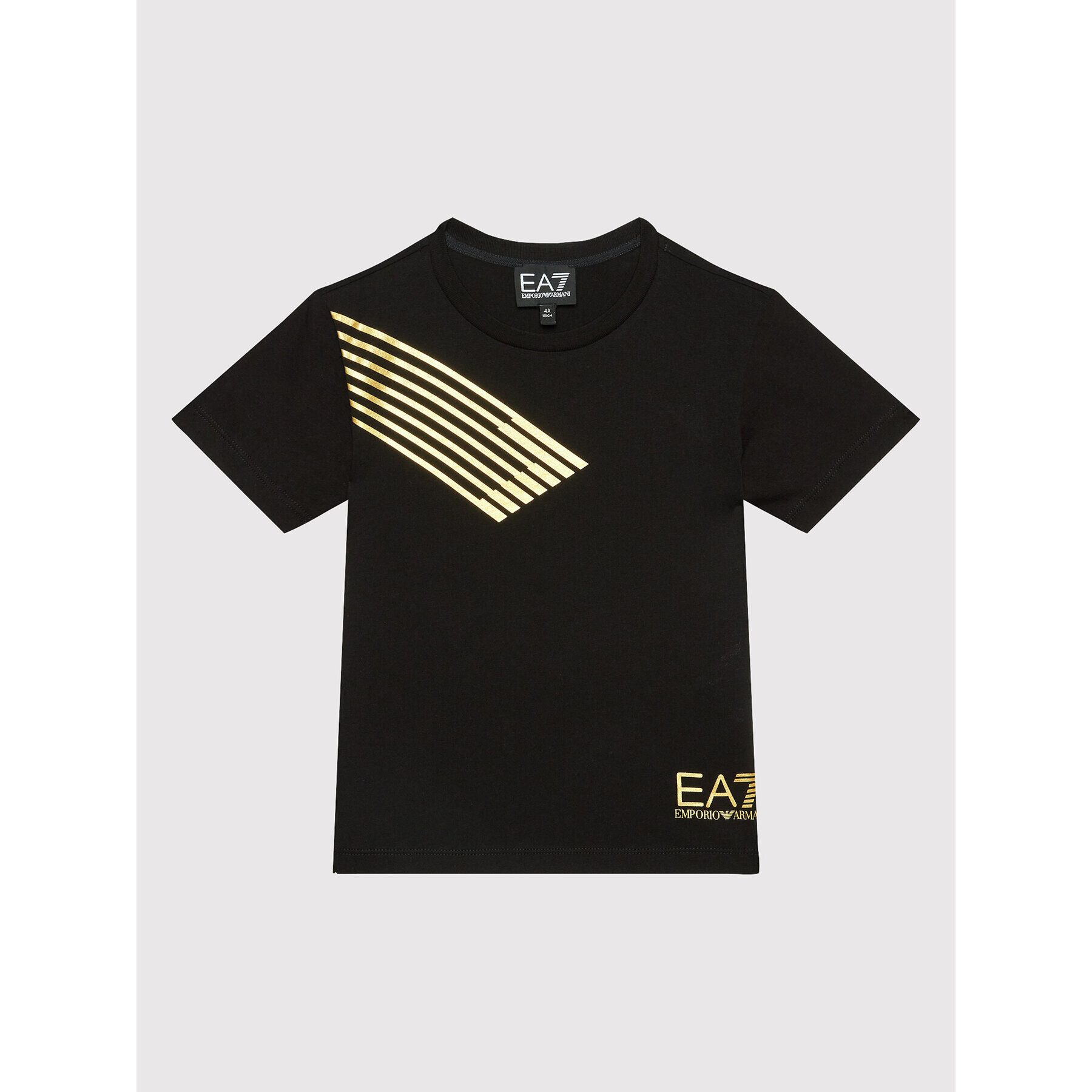 EA7 Emporio Armani Póló 3LBT55 BJ02Z 1200 Fekete Regular Fit - Pepit.hu