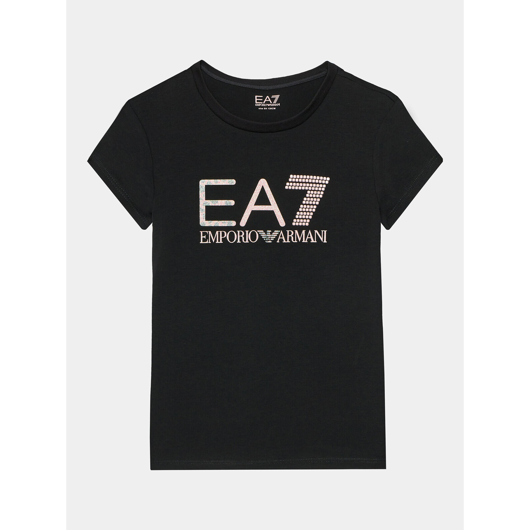 EA7 Emporio Armani Póló 6RFT15 FJ2HZ 1200 Fekete Regular Fit - Pepit.hu