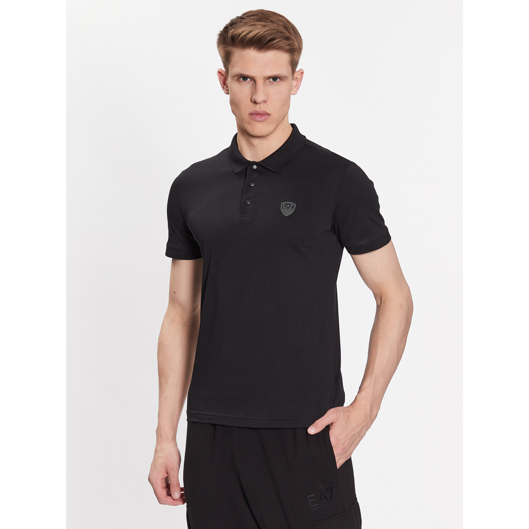 EA7 Emporio Armani Pólóing 3RPF40 PJNTZ 1200 Fekete Regular Fit - Pepit.hu