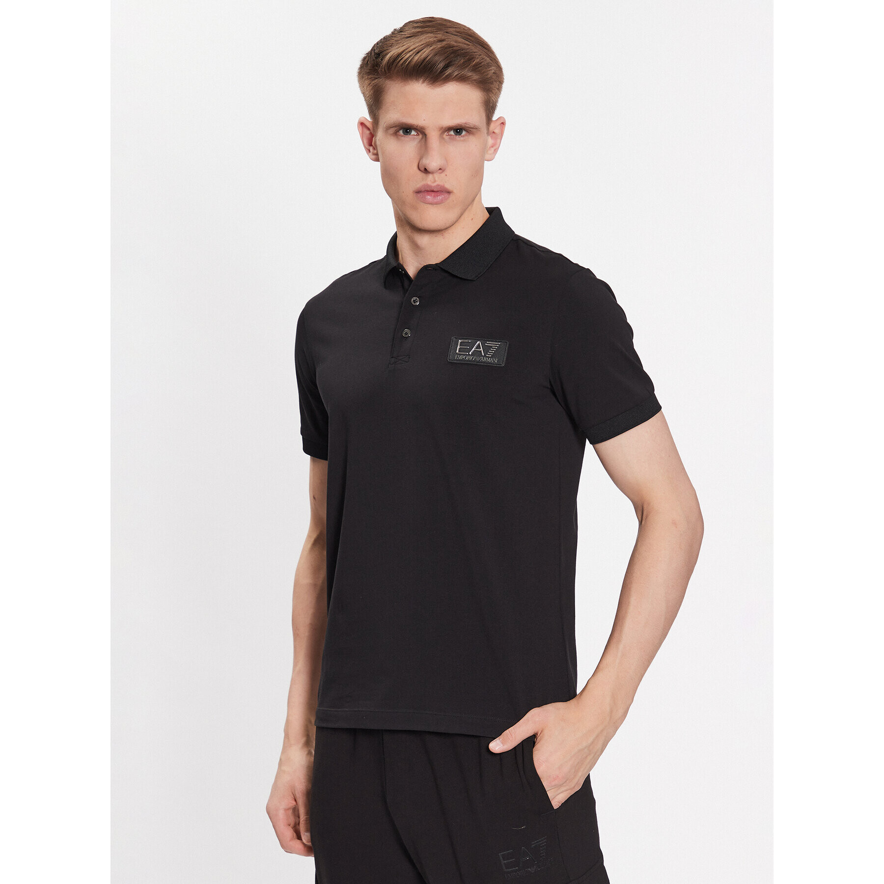 EA7 Emporio Armani Pólóing 3RPF78 PJBVZ 1200 Fekete Regular Fit - Pepit.hu