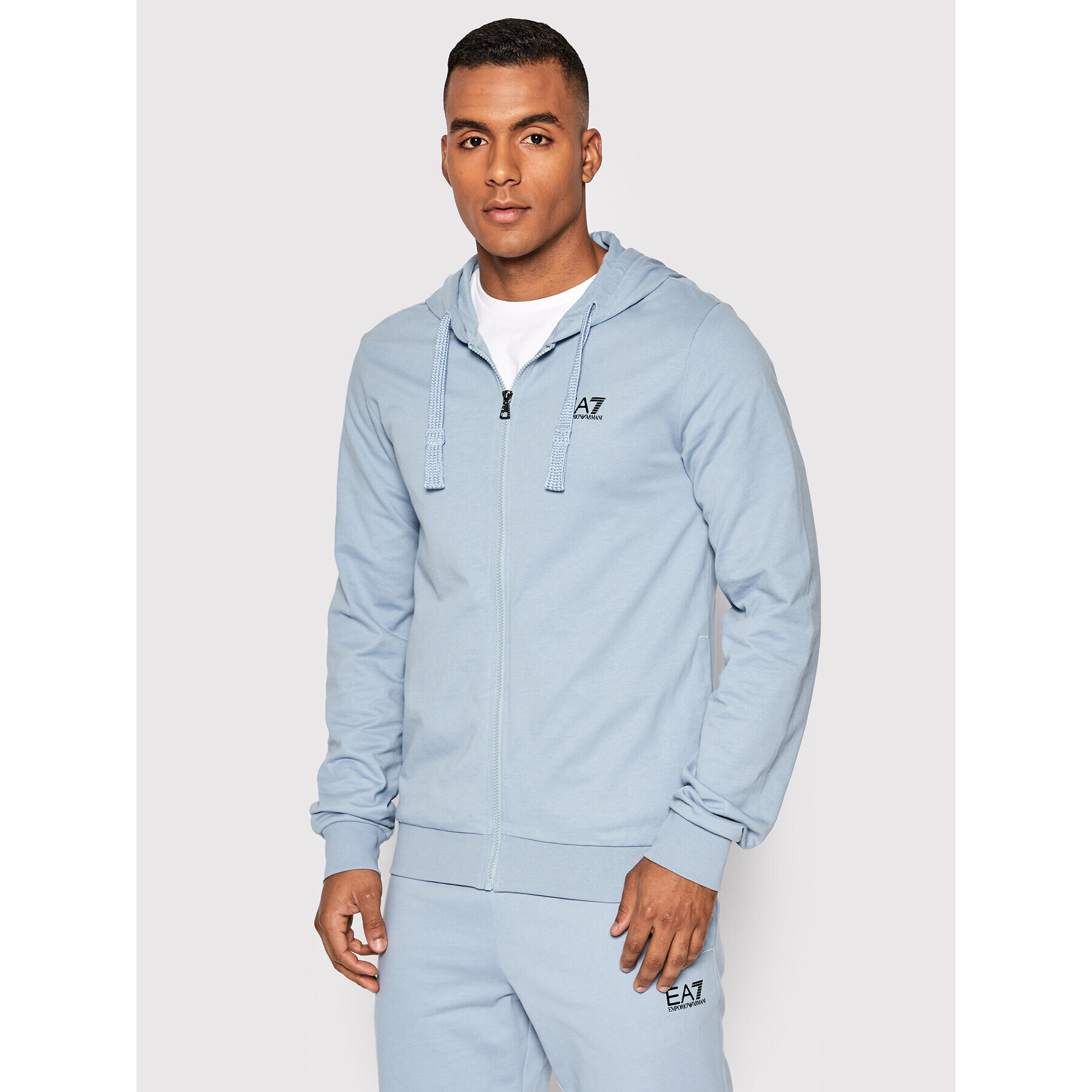 EA7 Emporio Armani Pulóver 8NPM03 PJ05Z 1506 Kék Regular Fit - Pepit.hu