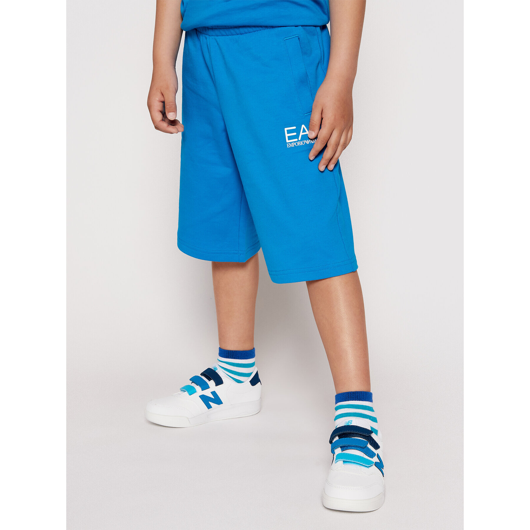 EA7 Emporio Armani Sport rövidnadrág 3KBS51 BJ05Z 1523 Kék Regular Fit - Pepit.hu